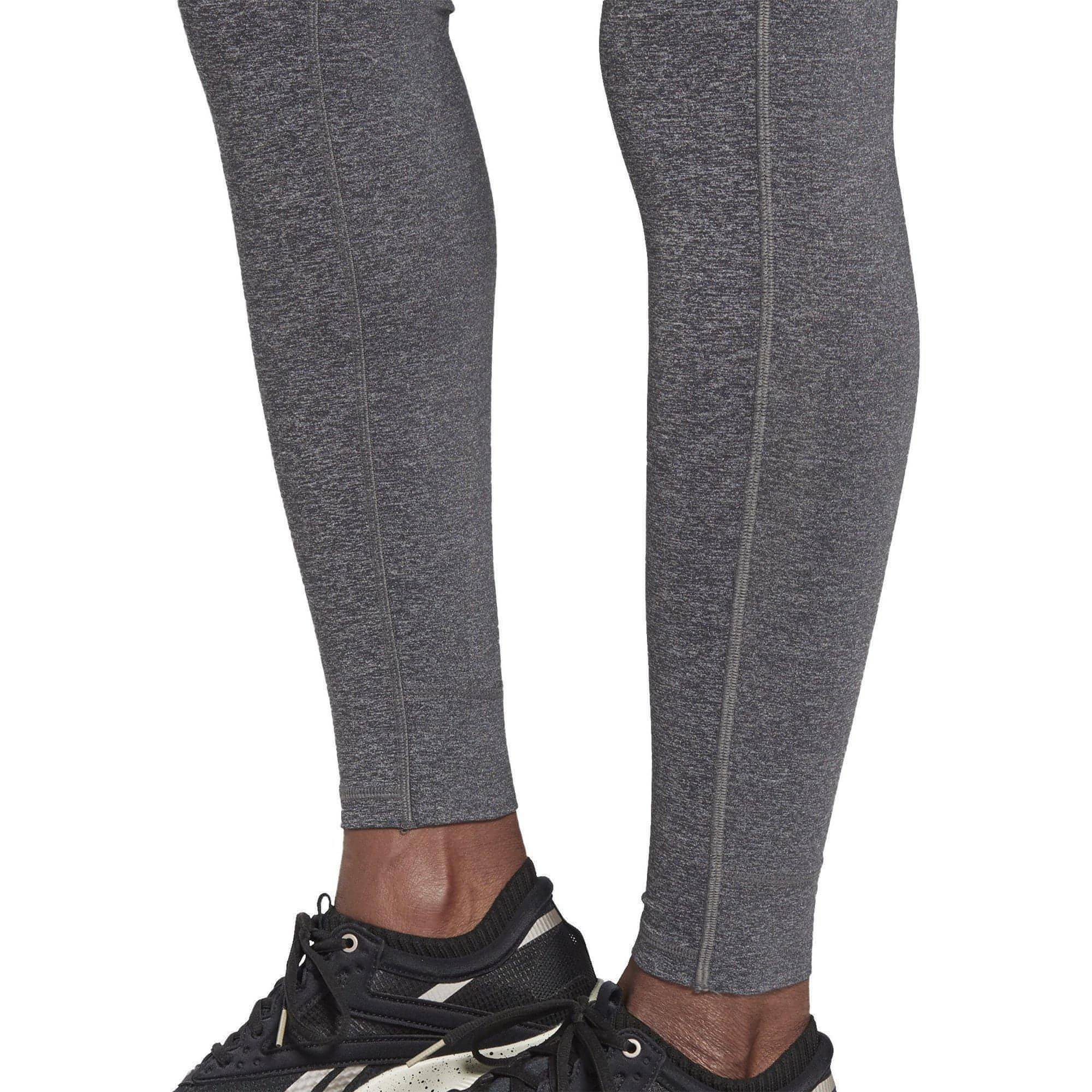 Reebok Lux 2.0 High Rise Womens Long Training Tights - Grey - Image 4