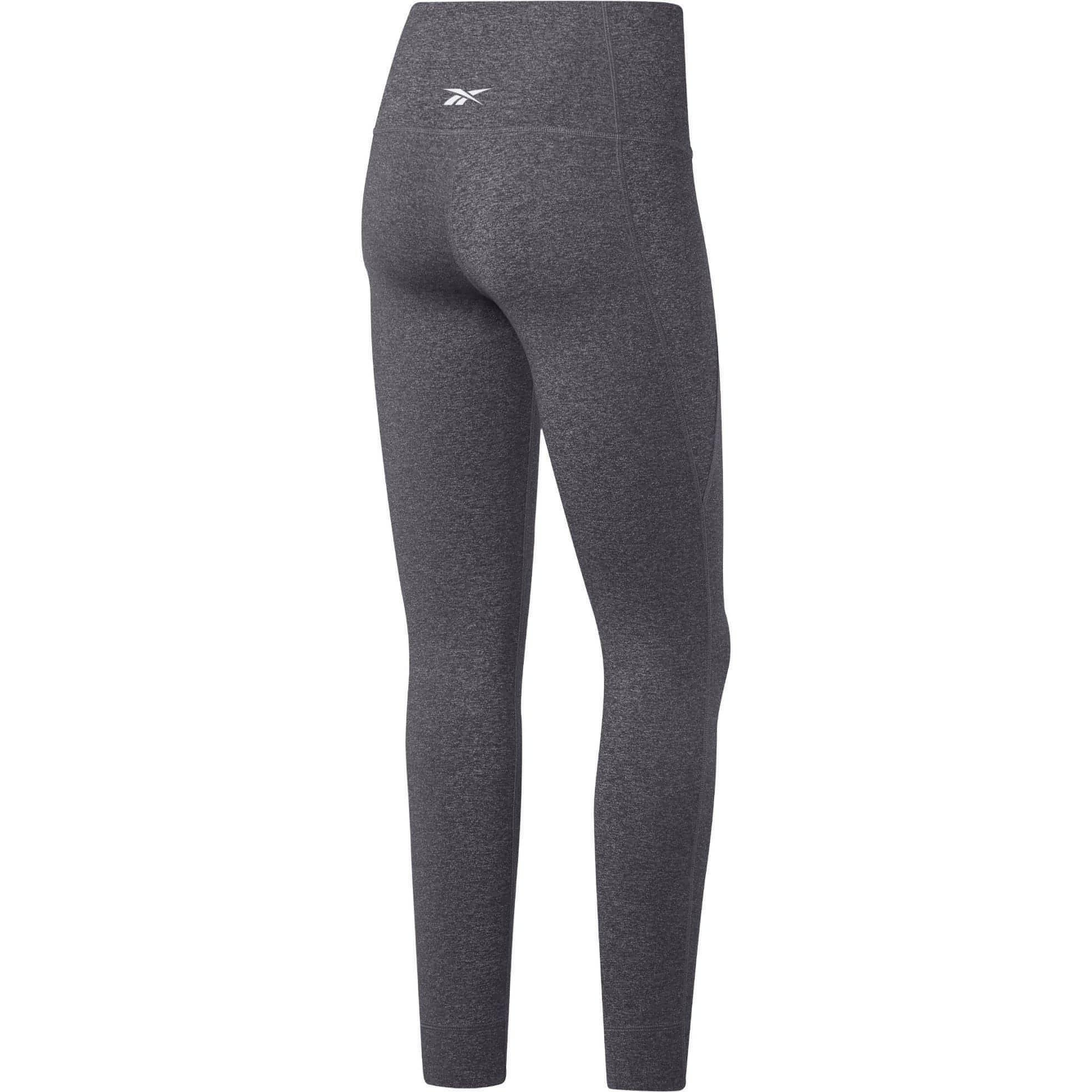 Reebok Lux 2.0 High Rise Womens Long Training Tights - Grey - Image 7