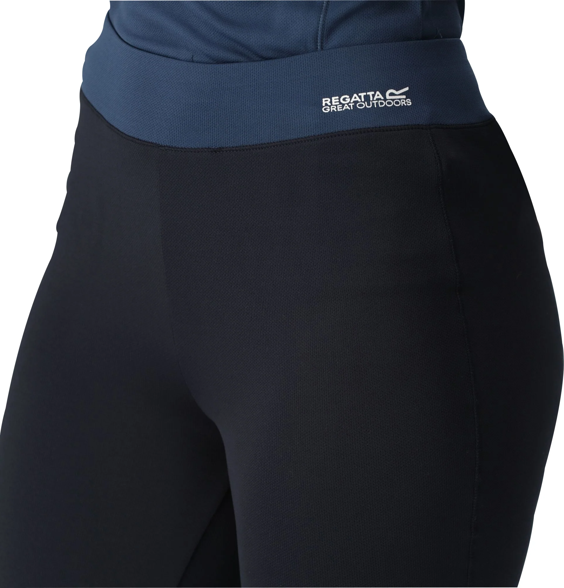 Regatta Bampton Baselayer Womens Long Tights - Blue - Image 4
