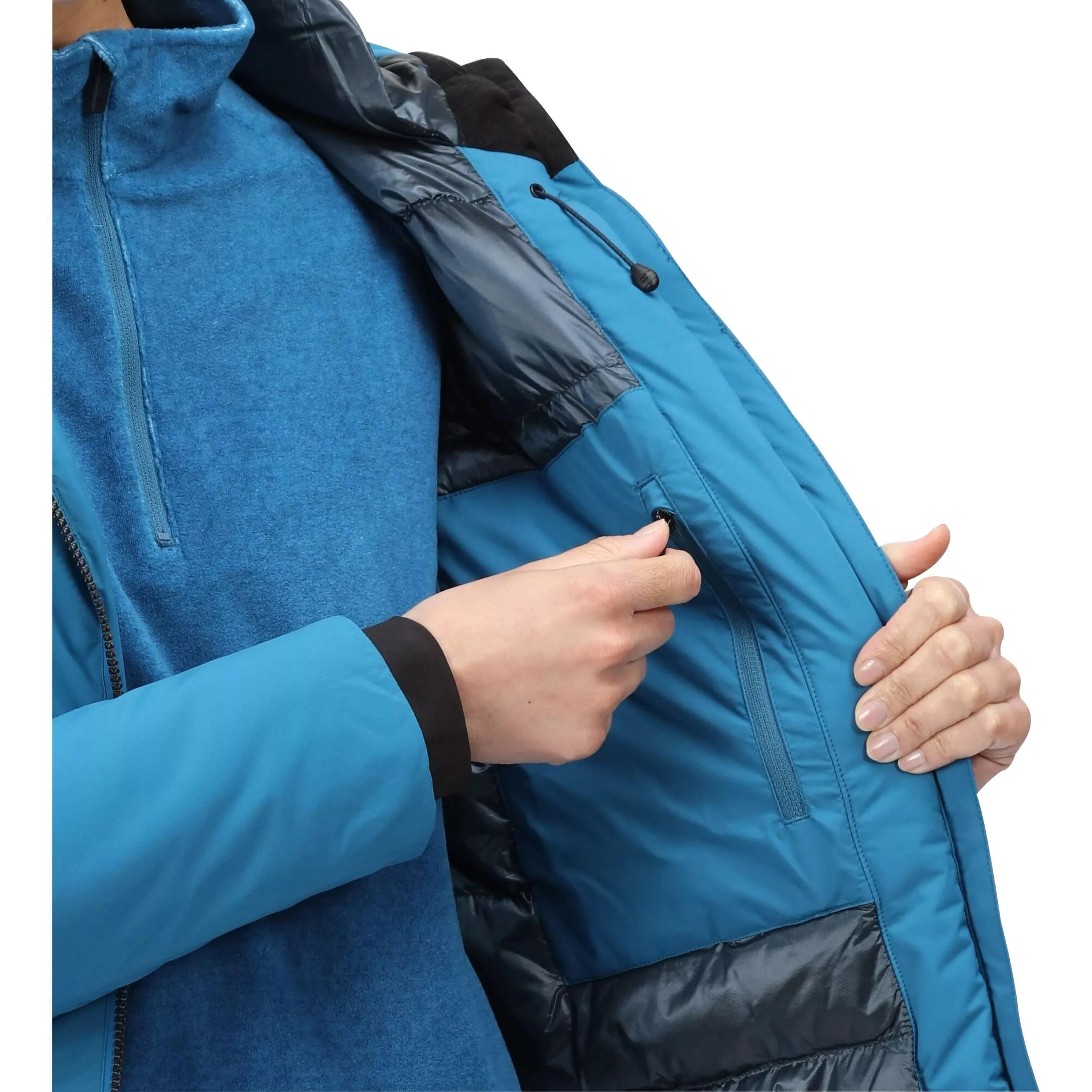 Regatta Sanda Womens Waterproof Jacket - Blue - Image 3