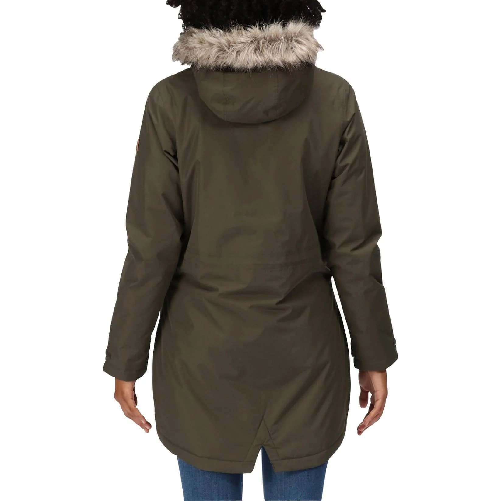 Regatta Serleena Insulated Womens Waterproof Jacket - Green - Image 2