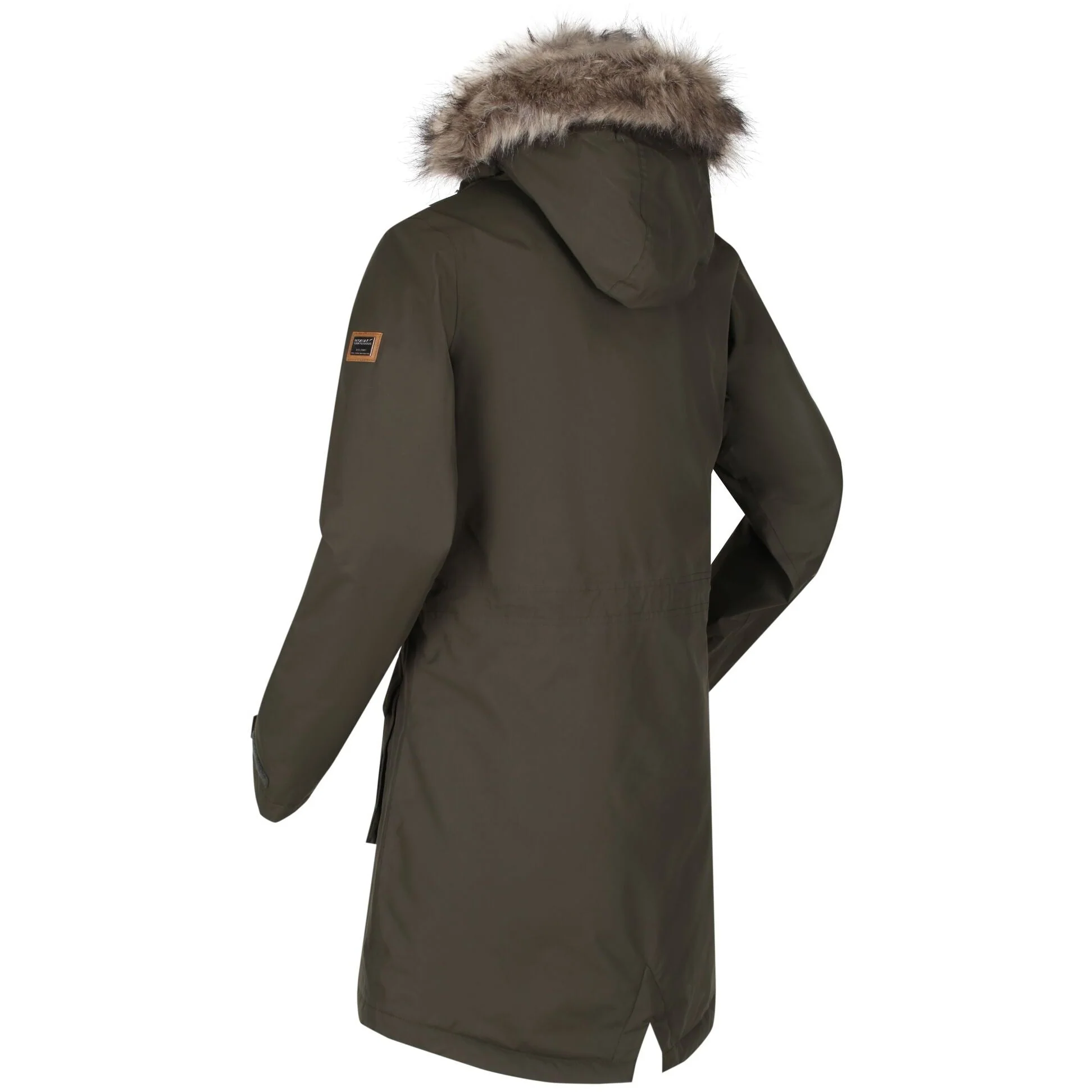 Regatta Serleena Insulated Womens Waterproof Jacket - Green - Image 7