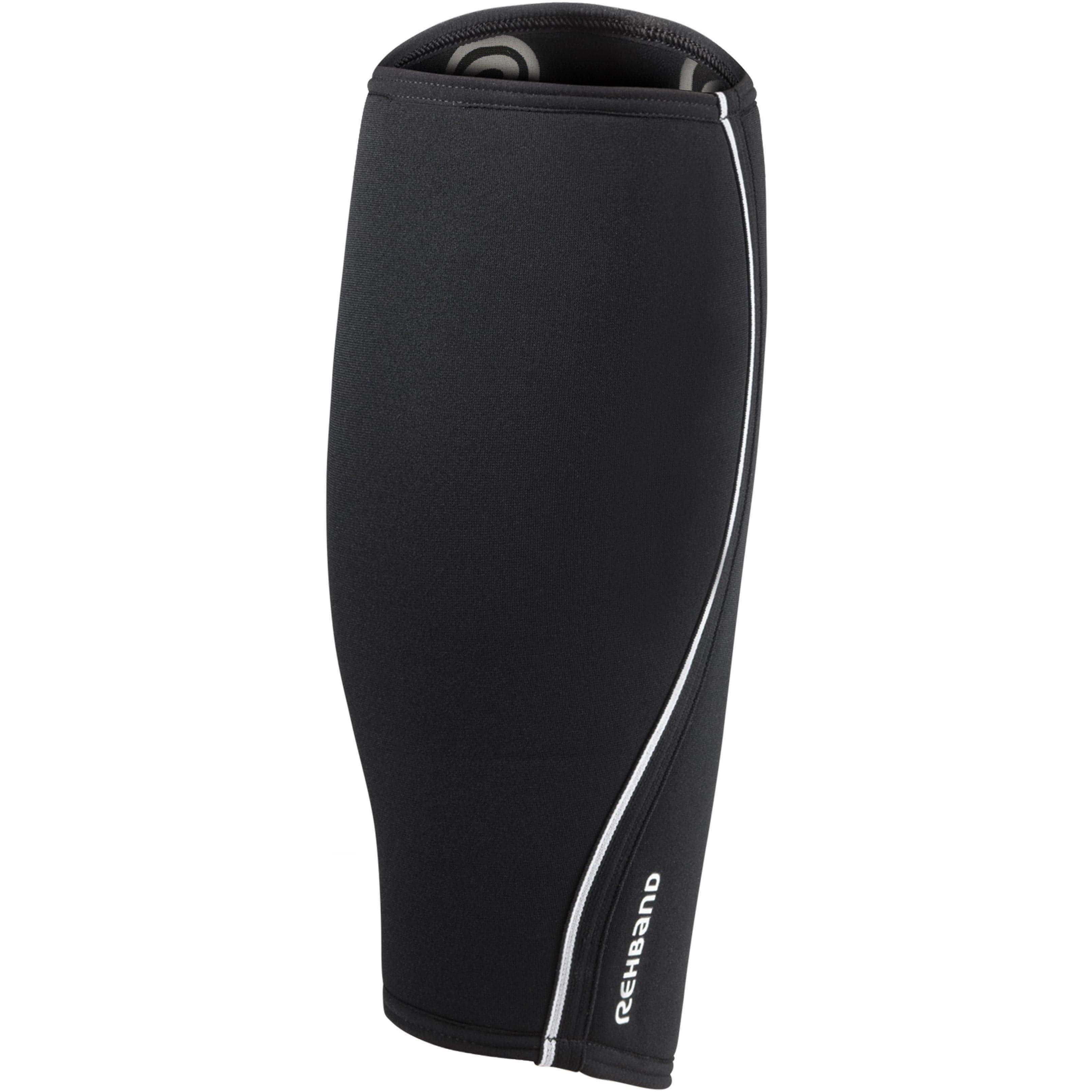 Rehband RX 5mm Shin & Calf Sleeve Support - Black - Image 2
