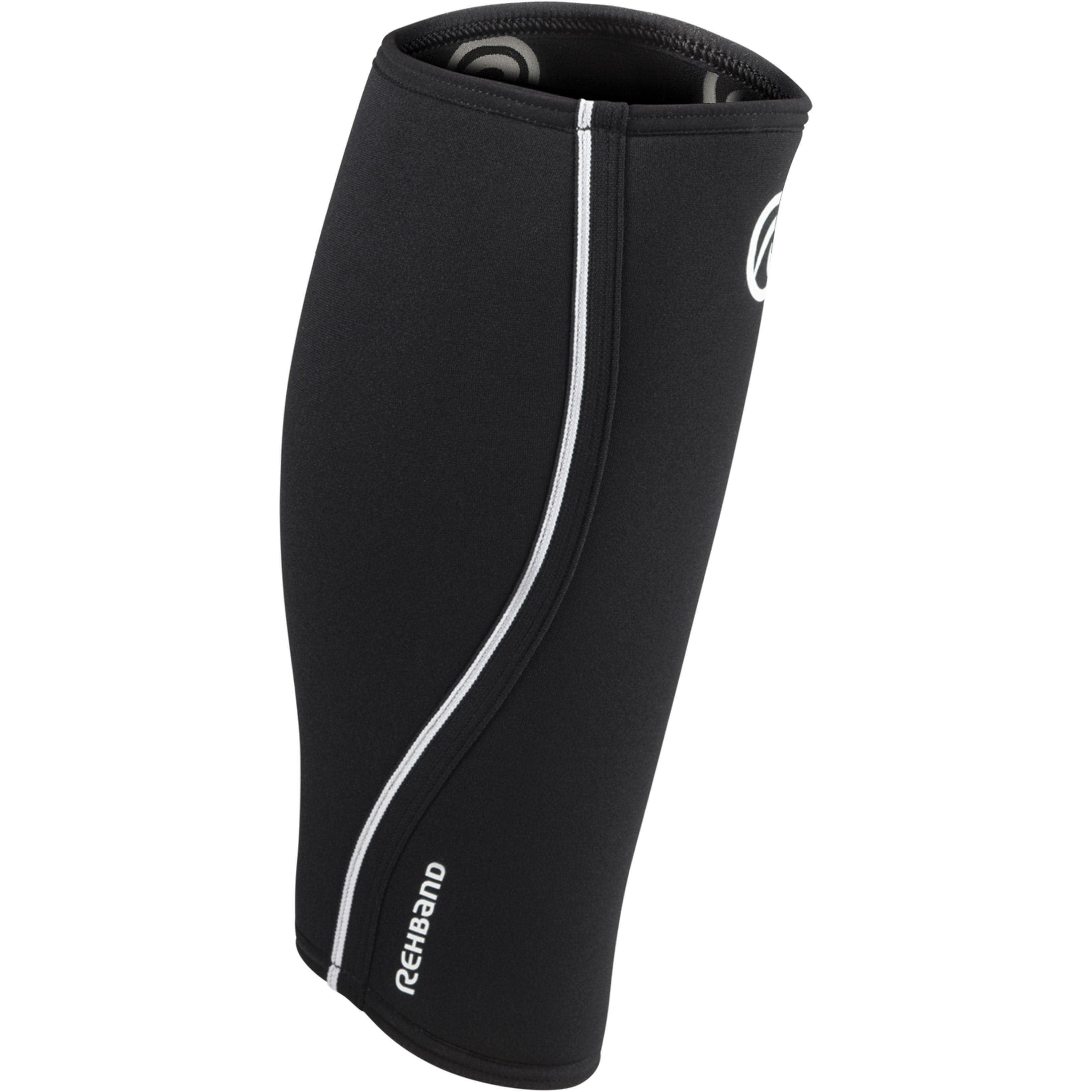 Rehband RX 5mm Shin & Calf Sleeve Support - Black - Image 3