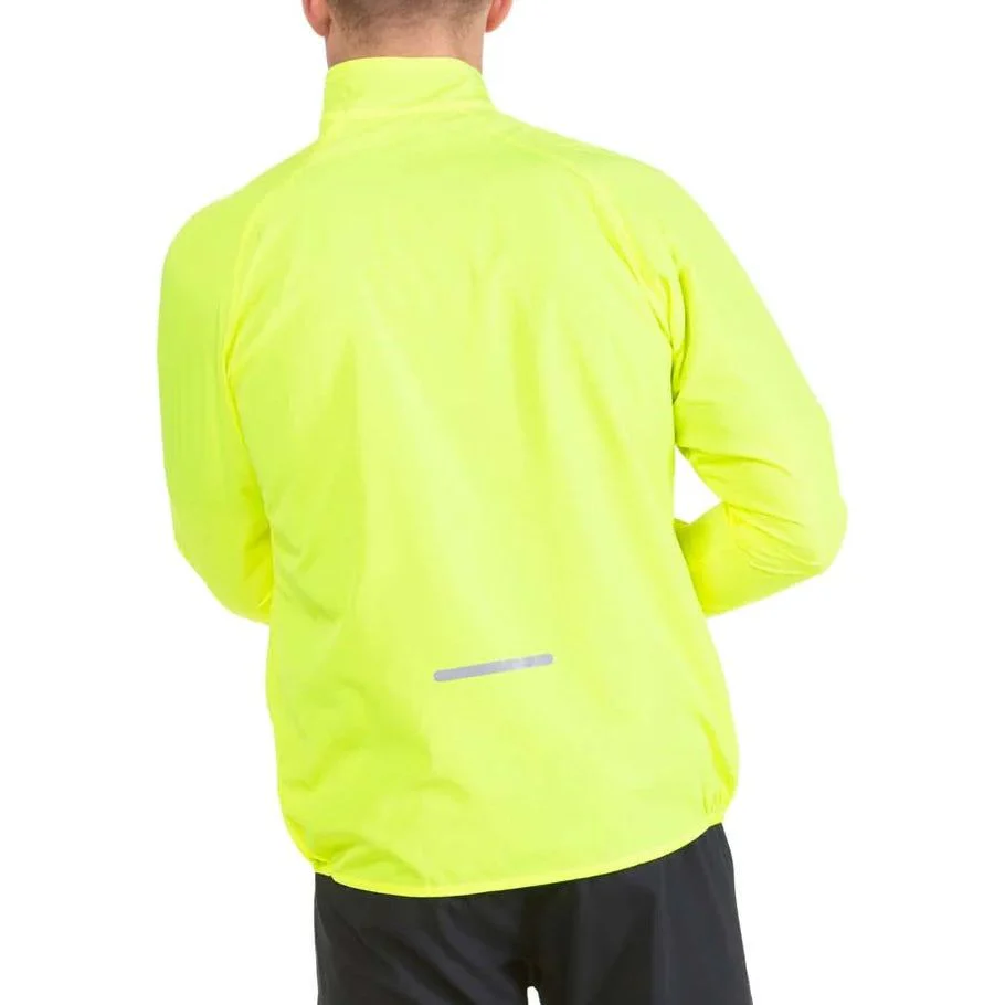 Ronhill Core Mens Running Jacket - Yellow - Image 2