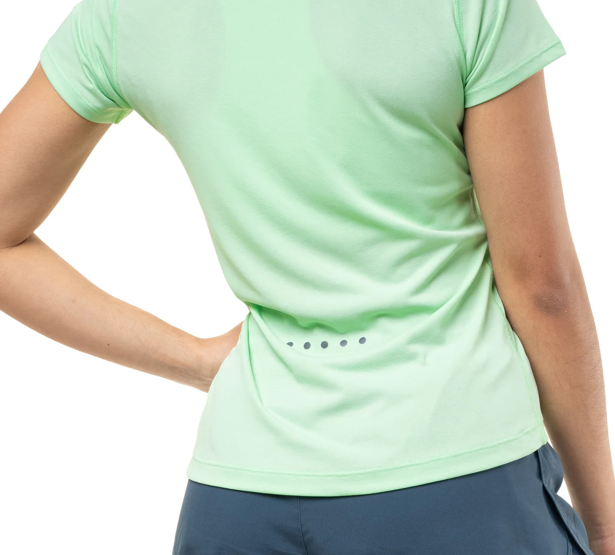 Ronhill Core Short Sleeve Womens Running Top - Green - Image 2