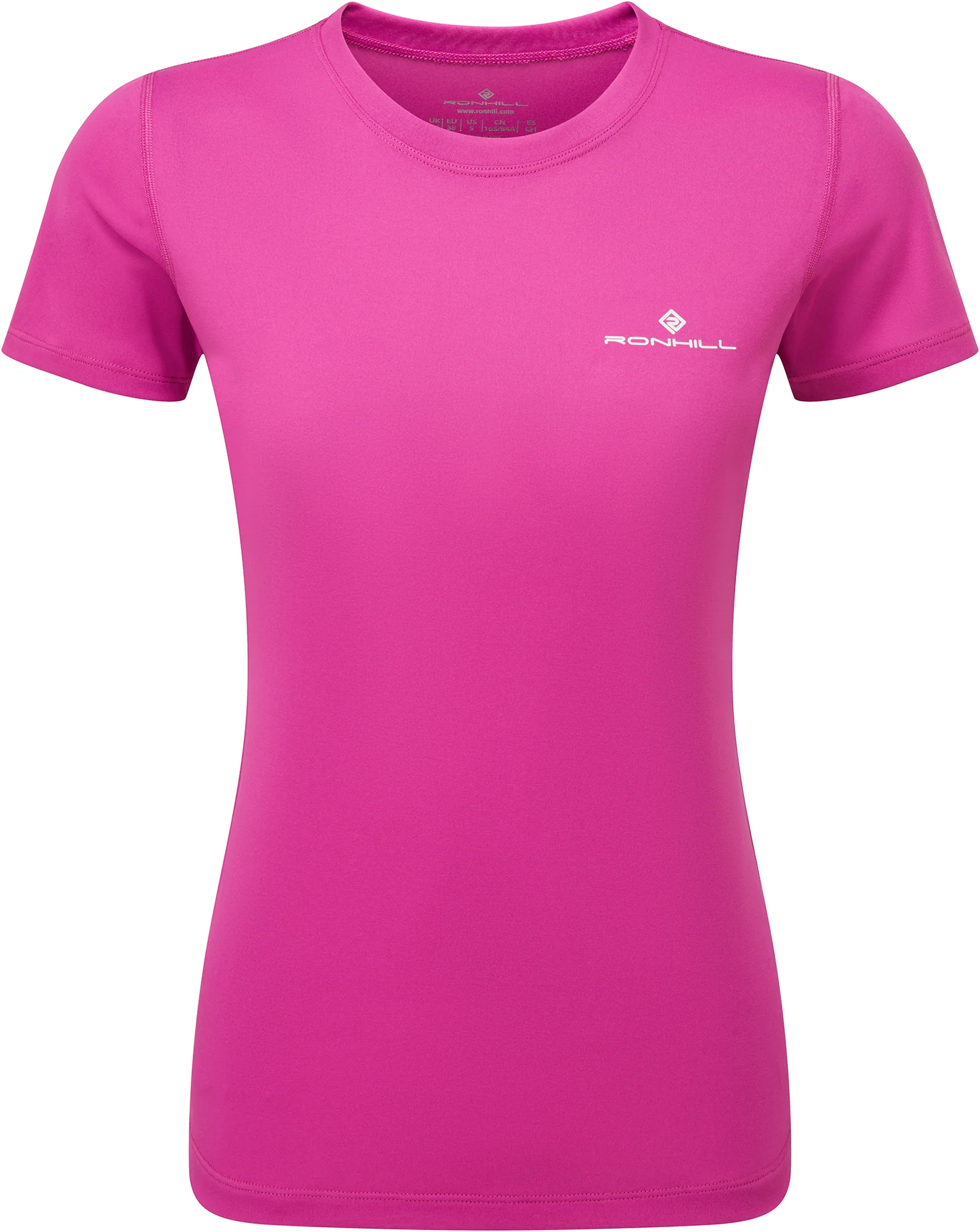 Ronhill Core Short Sleeve Womens Running Top - Pink - Image 5