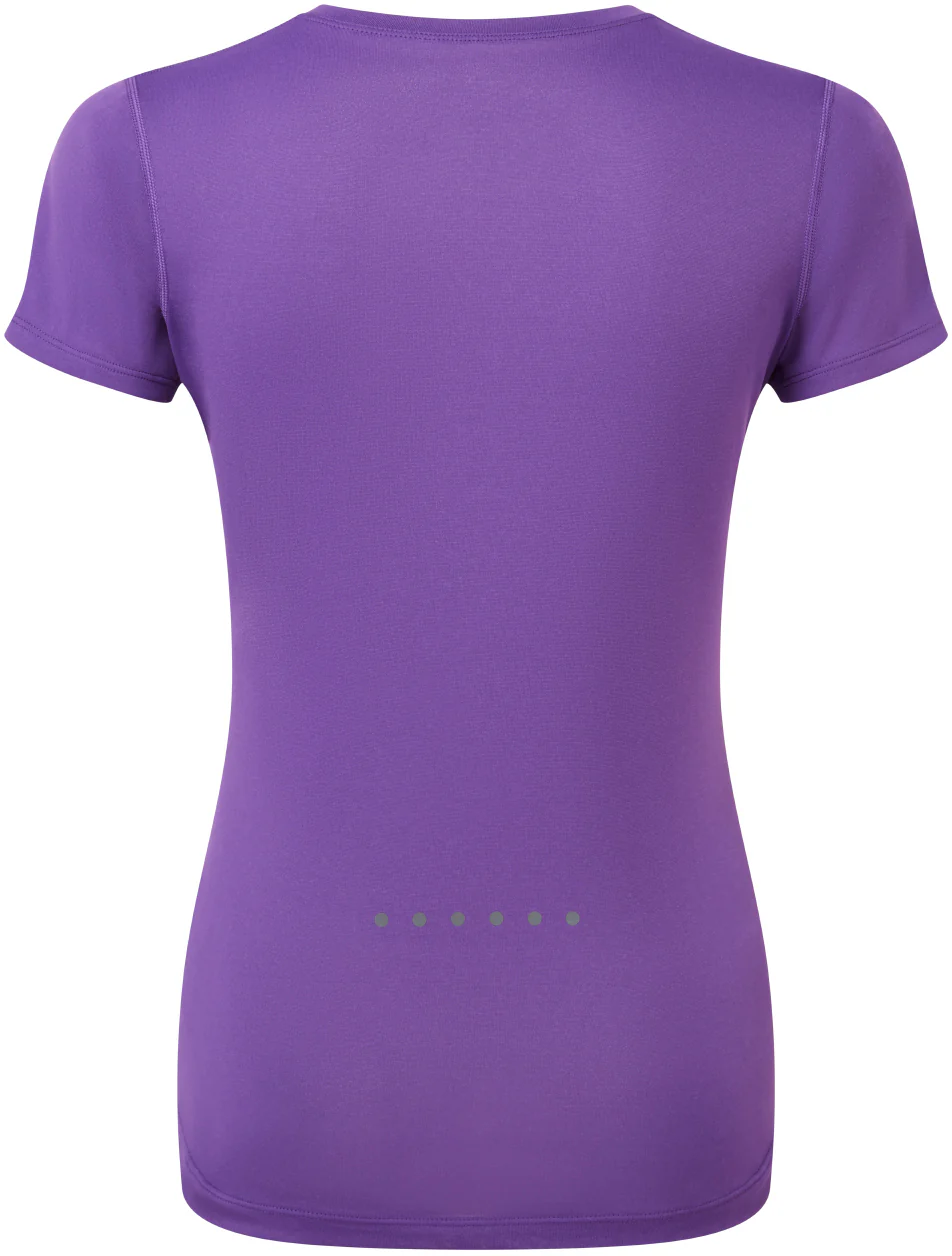 Ronhill Core Short Sleeve Womens Running Top - Purple - Image 2