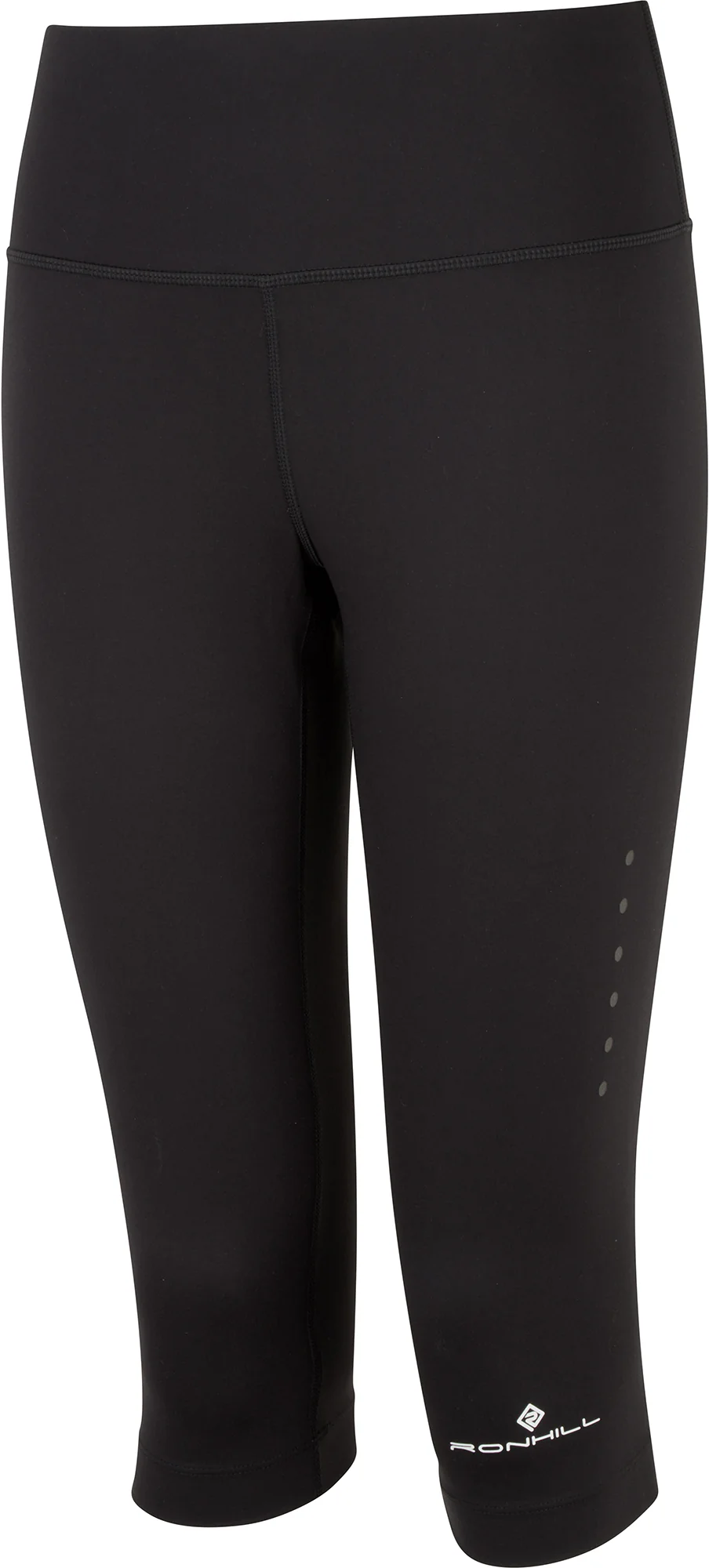 Ronhill Core Womens 3/4 Capri Running Tights - Black - Image 5