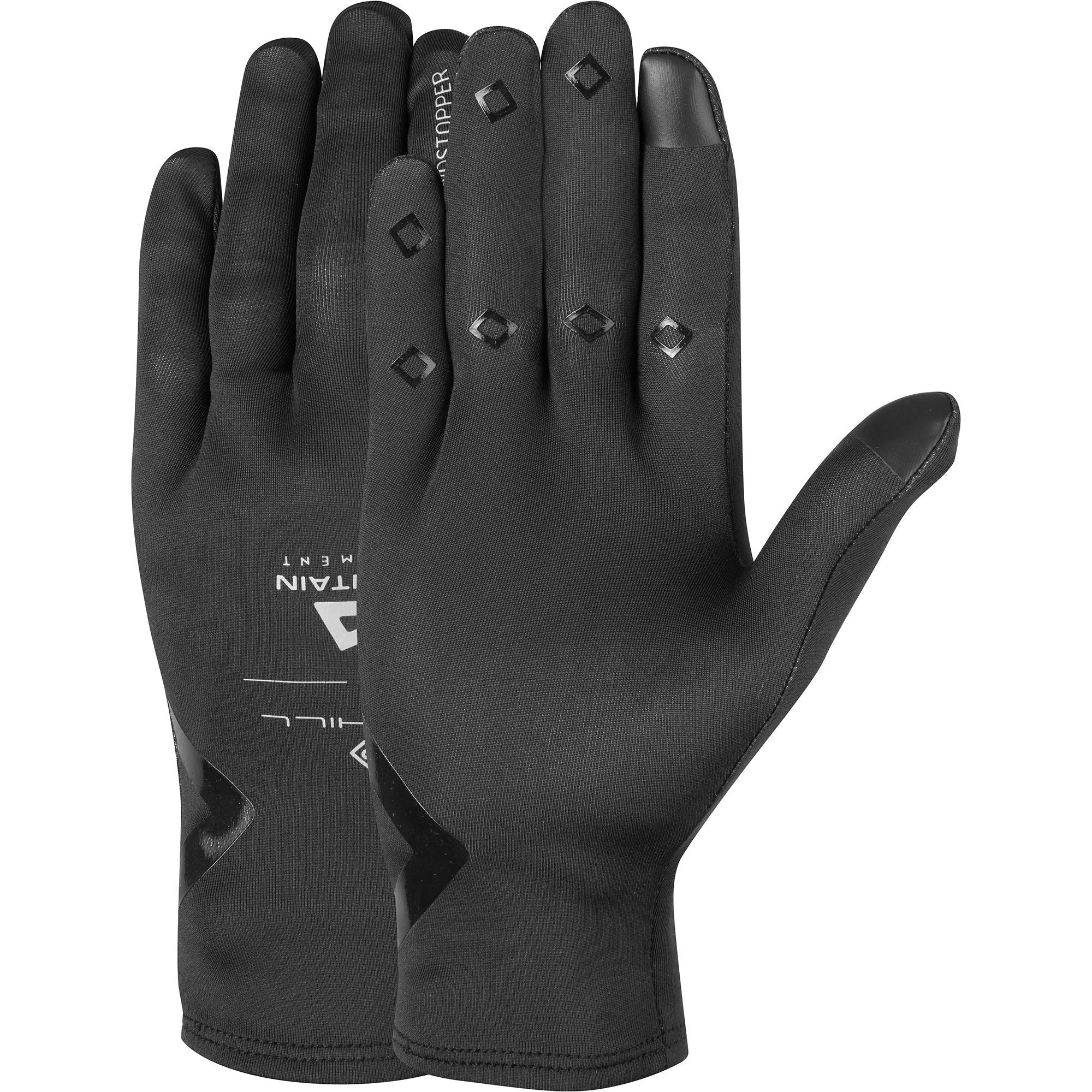 Ronhill GORE-TEX Windstopper Running Gloves - Black - Image 2