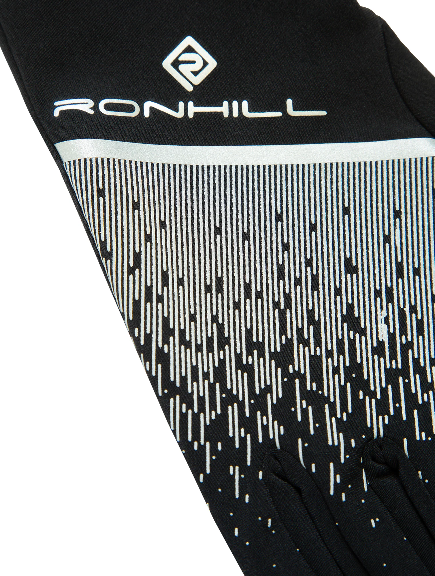 Ronhill Reflect Running Gloves - Black - Image 4