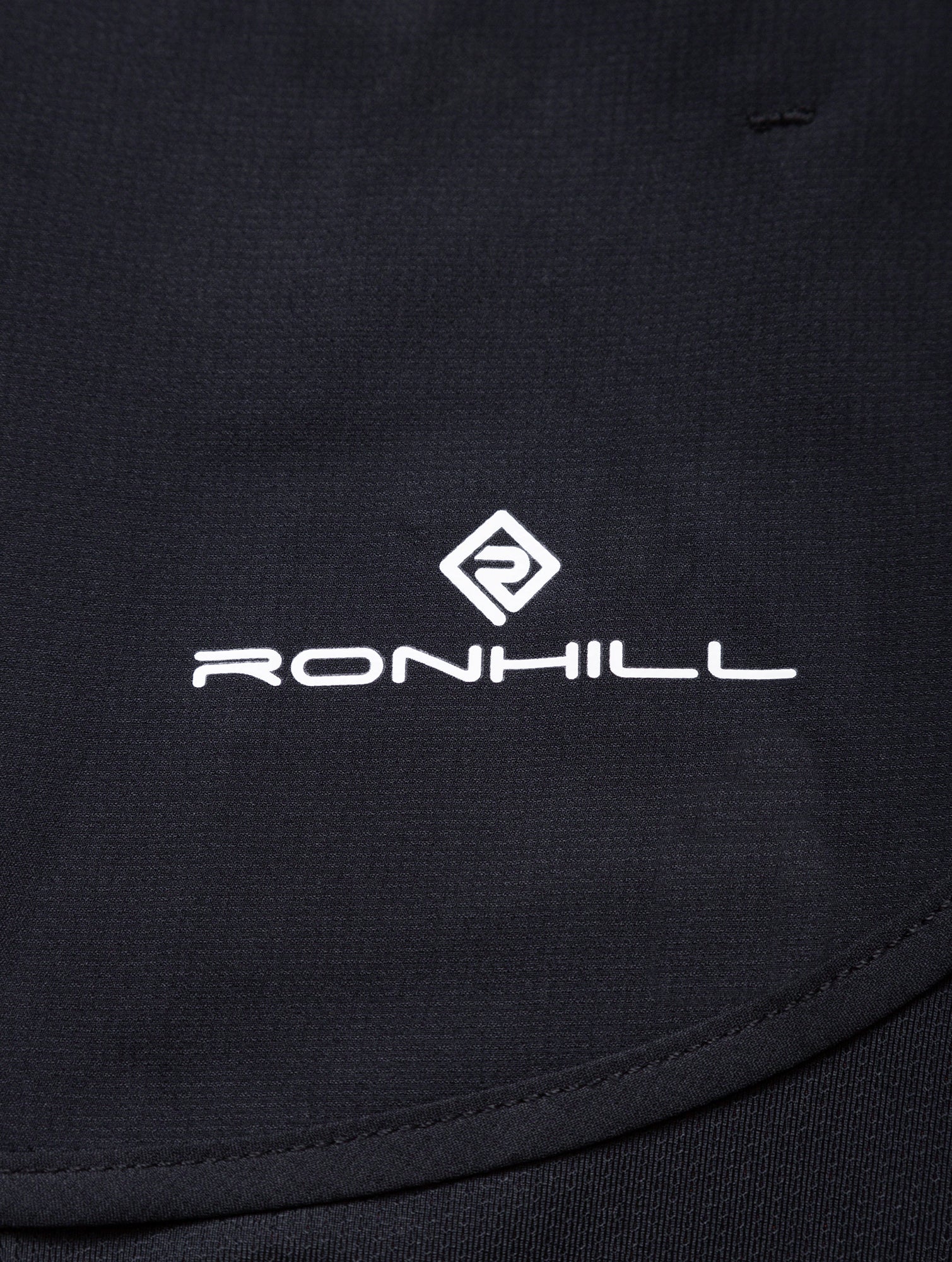 Ronhill Tech 4.5 Inch Twin 2 in 1 Womens Running Shorts - Black - Image 7