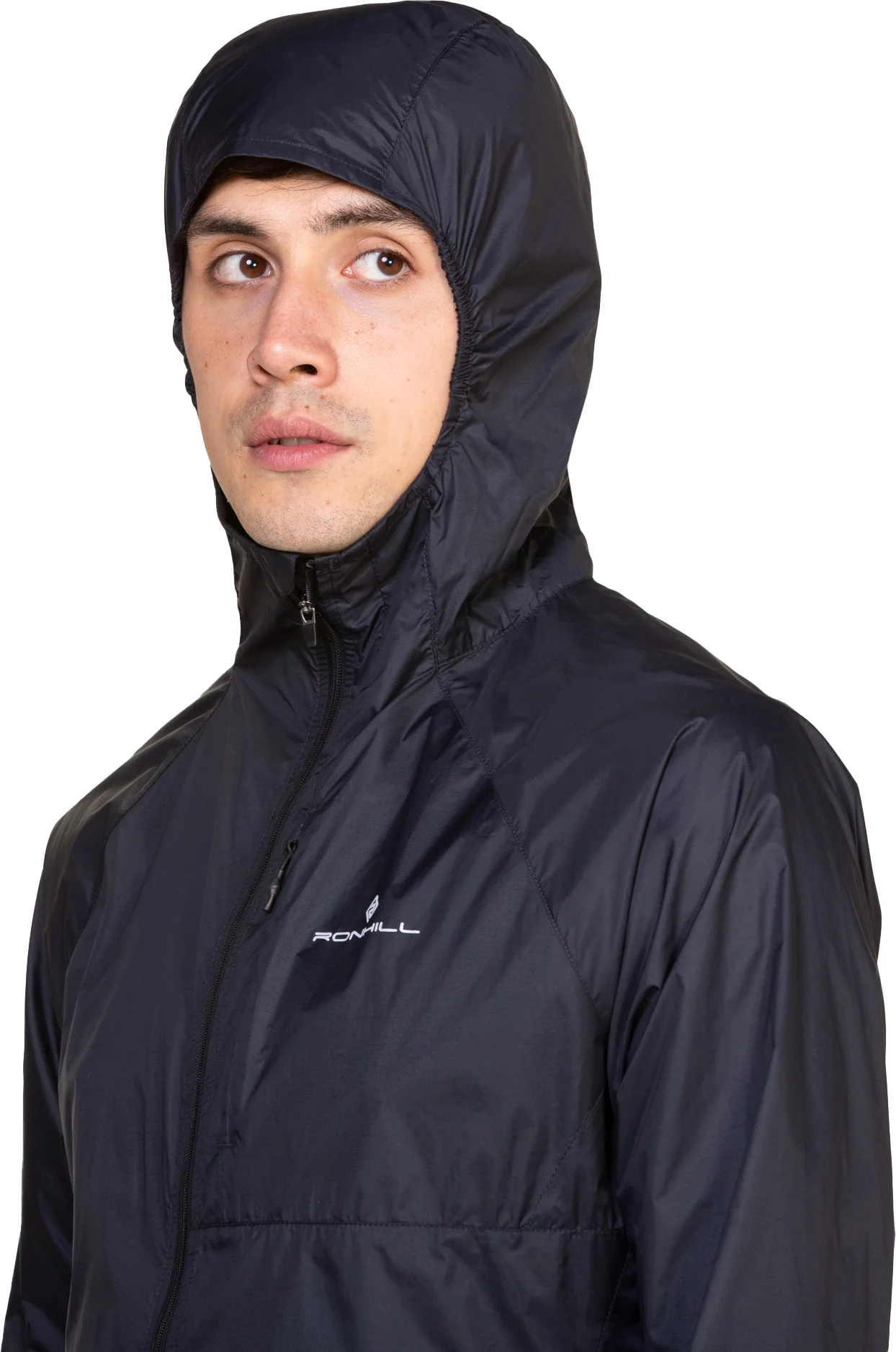 Ronhill Tech All Terrain Mens Running Jacket - Black - Image 4