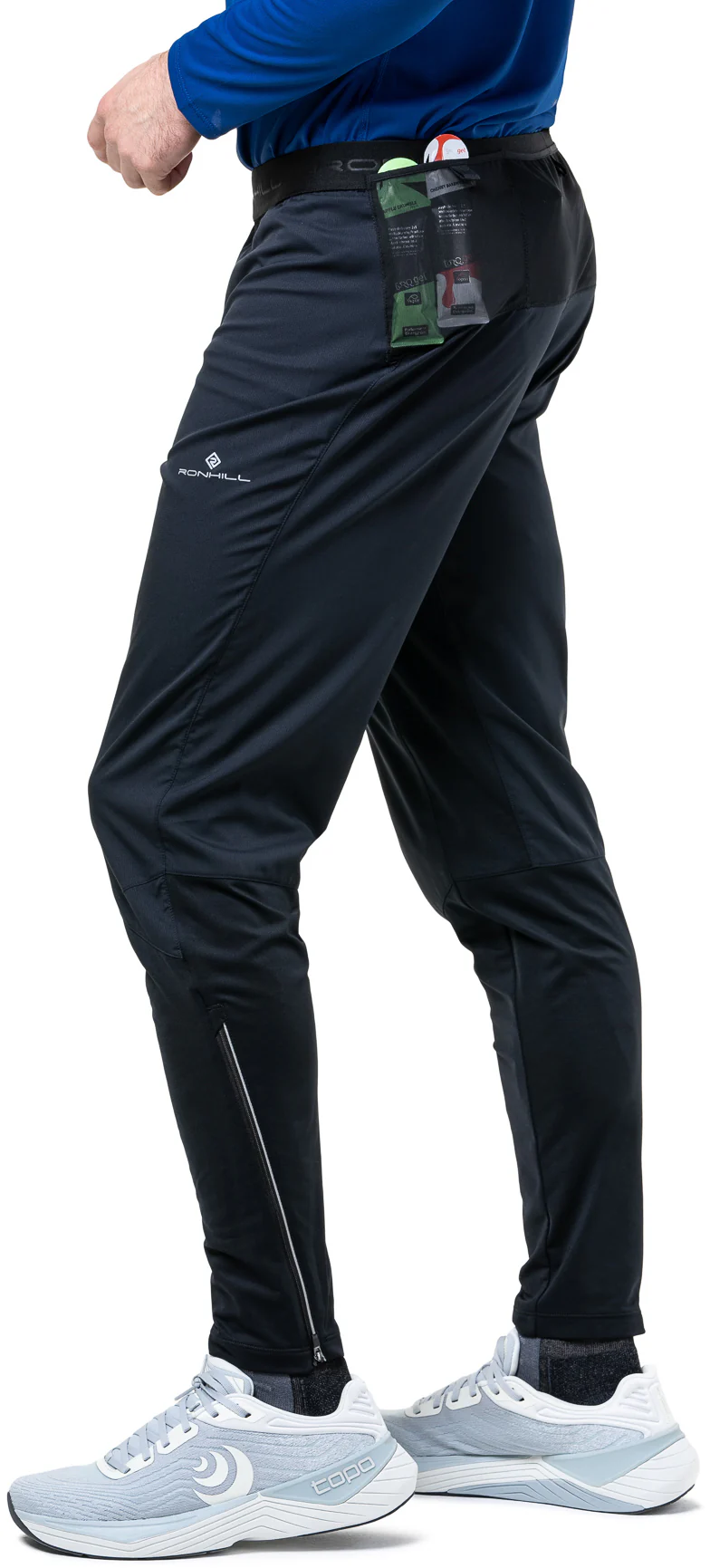 Ronhill Tech All-Terrain Mens Running Trackster - Black - Image 2