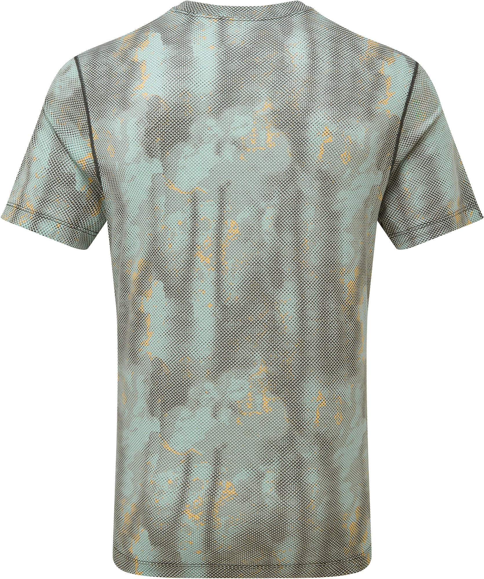 Ronhill Tech Golden Hour Short Sleeve Mens Running Top - Green - Image 6