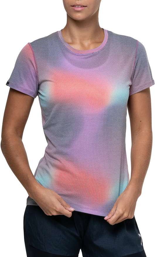 Ronhill Tech Golden Hour Short Sleeve Womens Running Top - Purple
