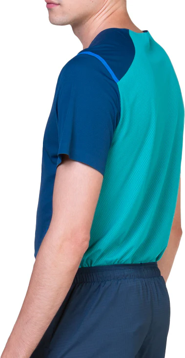 Ronhill Tech Race Short Sleeve Mens Running Top - Blue - Image 2
