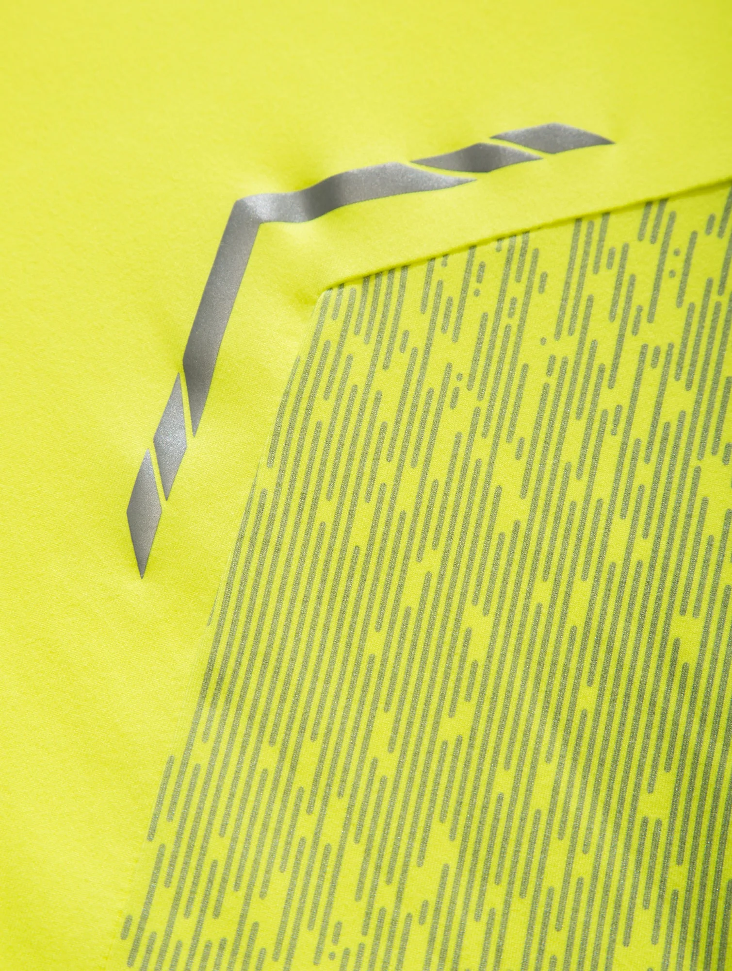 Ronhill Tech Reflect Half Zip Long Sleeve Mens Running Top - Yellow - Image 3