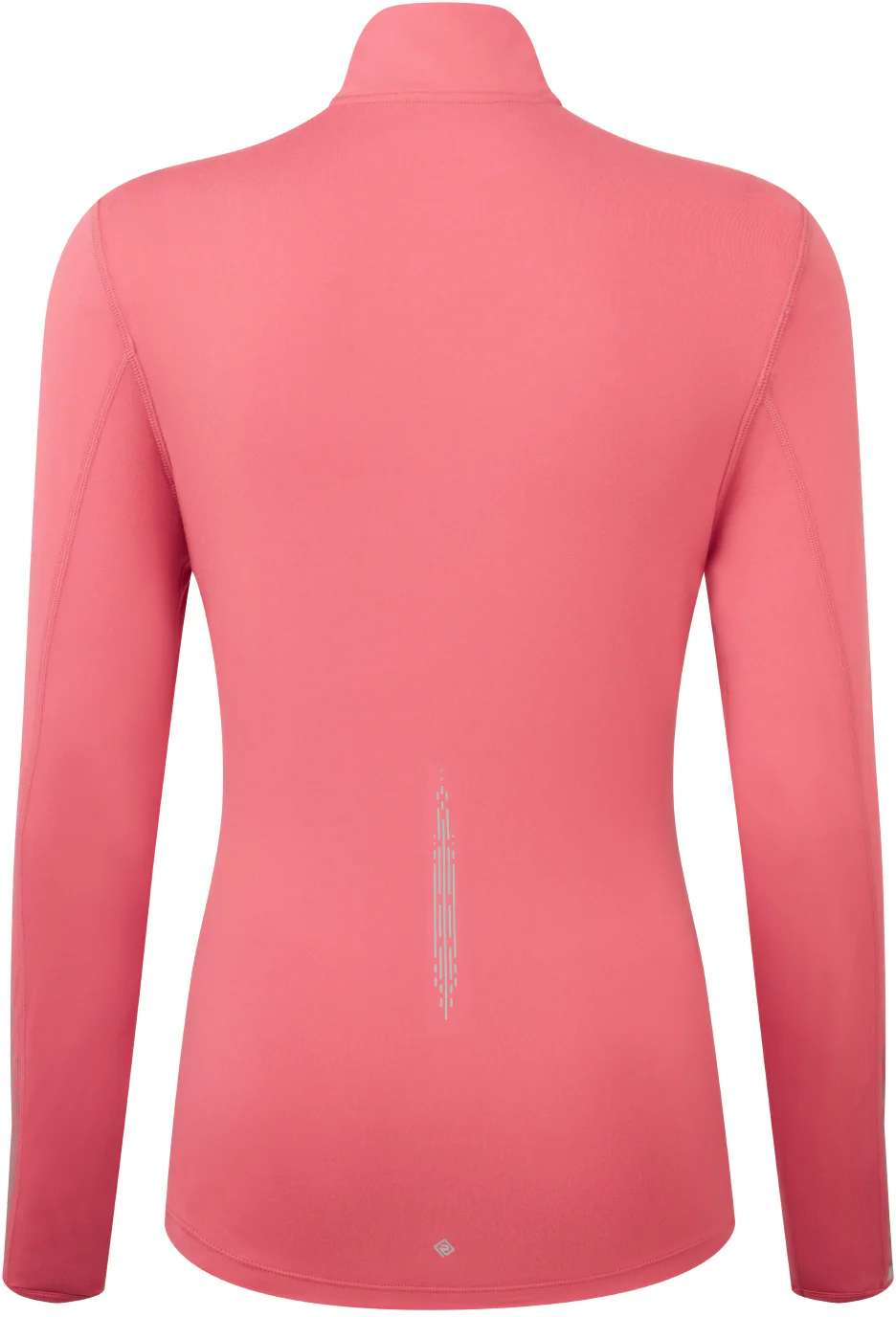 Ronhill Tech Reflect Half Zip Long Sleeve Womens Running Top - Pink - Image 7