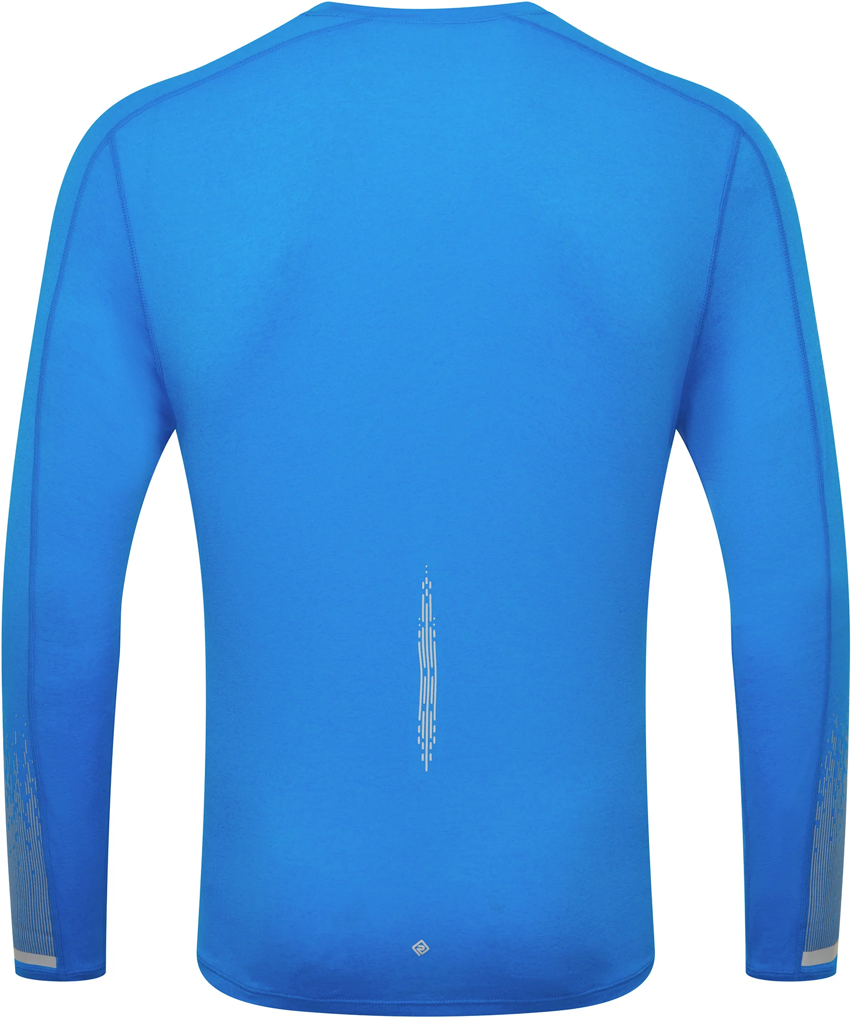 Ronhill Tech Reflect Long Sleeve Mens Running Top - Blue - Image 4