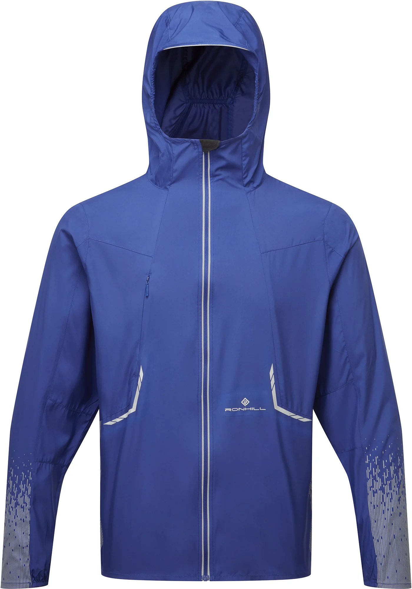Ronhill Tech Reflect Mens Running Jacket - Blue - Image 4
