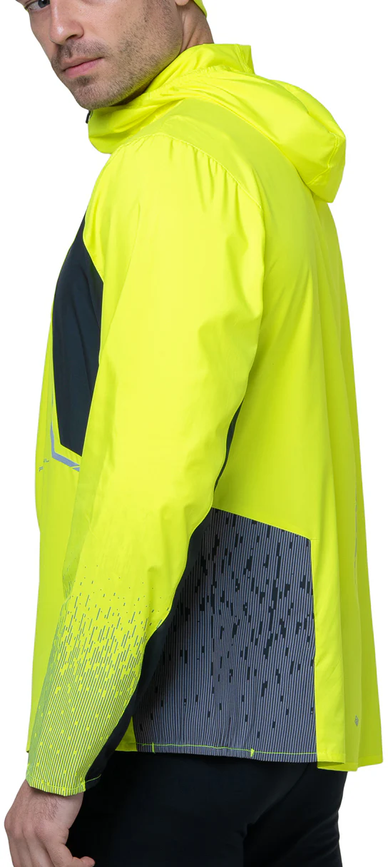 Ronhill Tech Reflect Mens Running Jacket - Yellow - Image 2