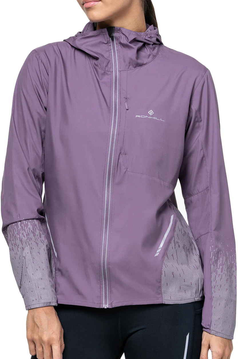 Ronhill Tech Reflect Womens Running Jacket - Purple