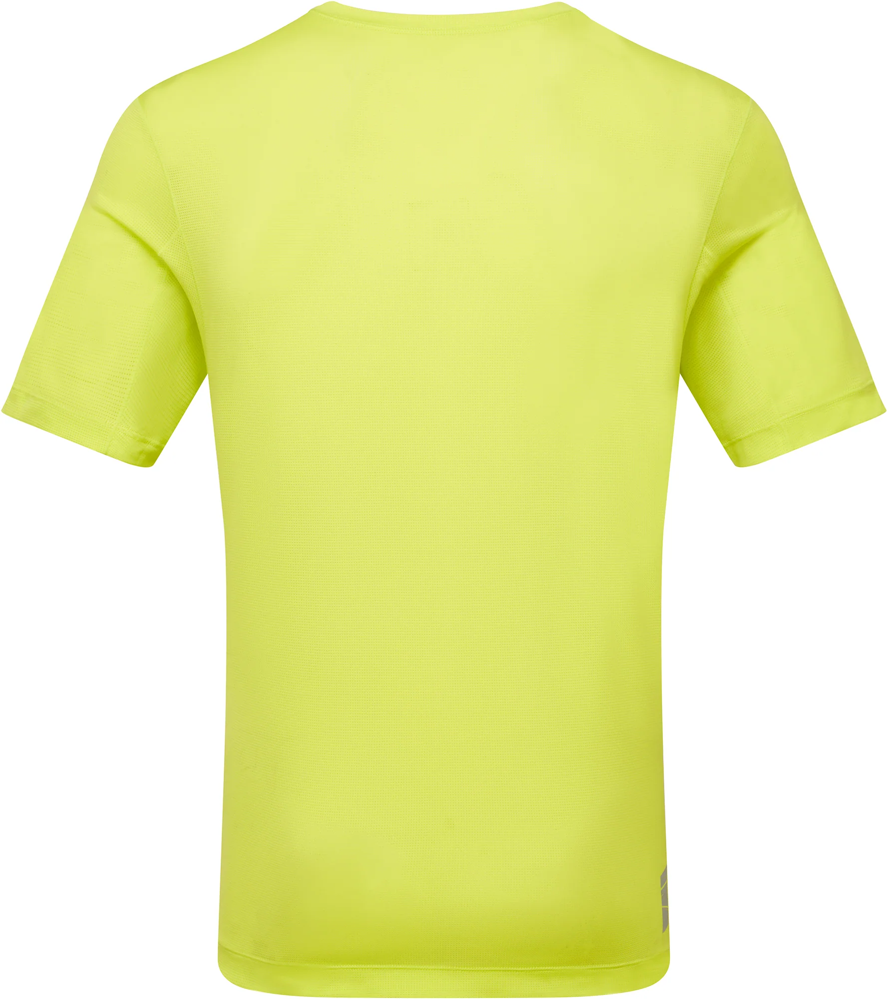 Ronhill Tech Short Sleeve Mens Running Top - Yellow - Image 4
