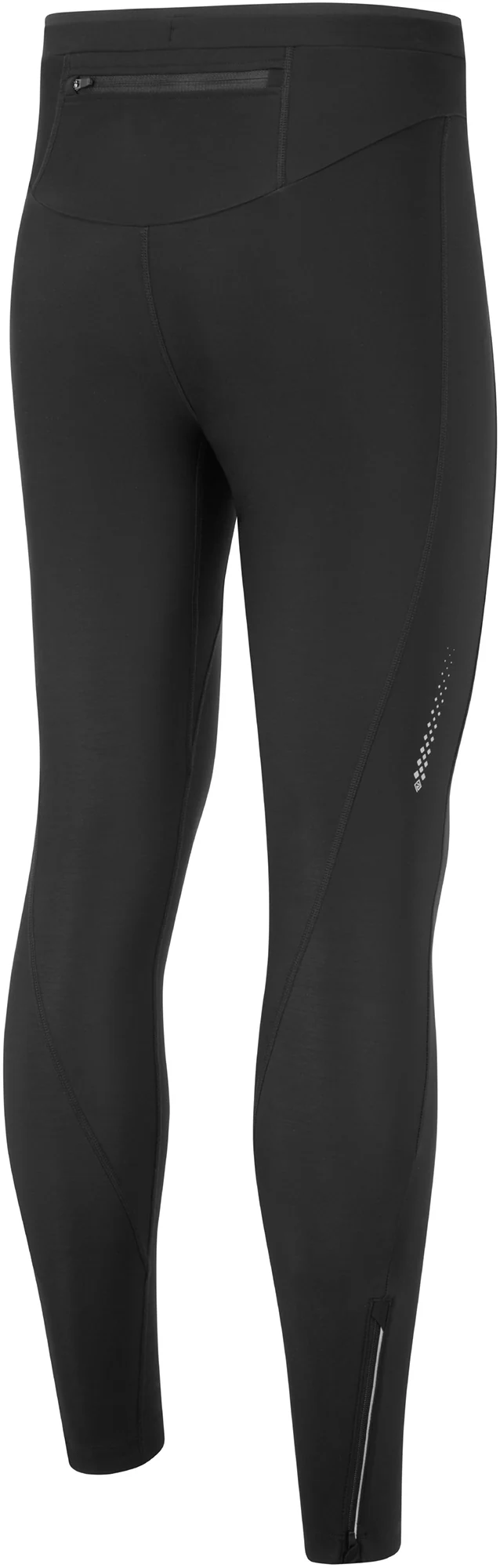 Ronhill Tech Winter Mens Long Running Tights - Black - Image 6