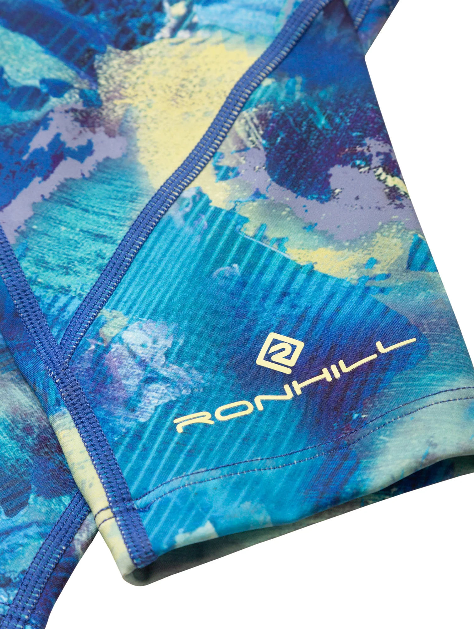Ronhill Tech Womens 7/8 Running Tights - Blue - Image 6