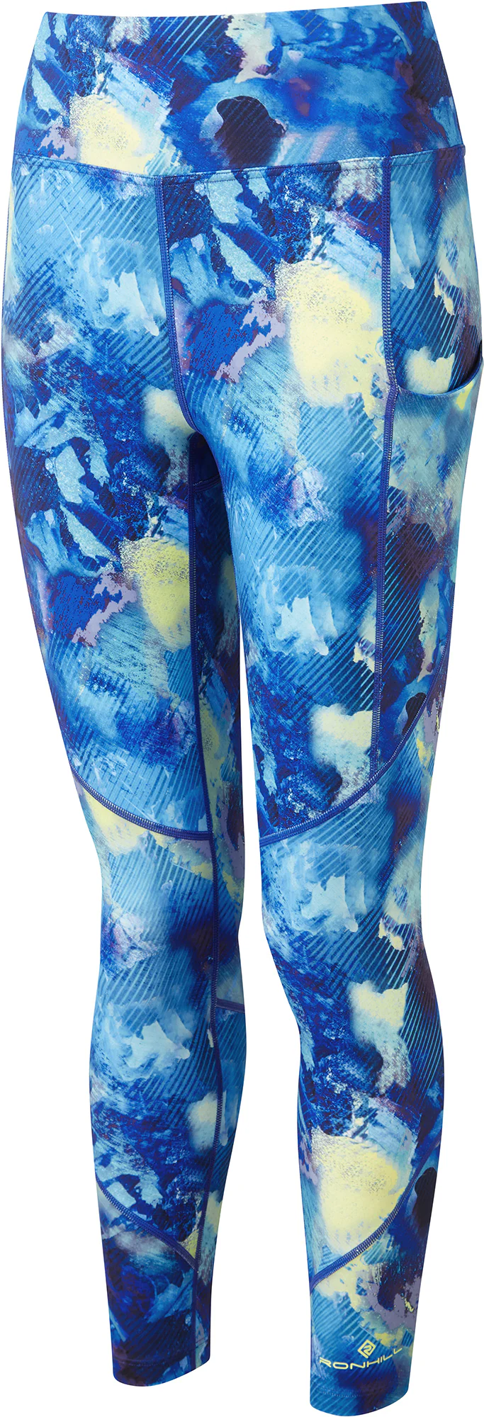 Ronhill Tech Womens 7/8 Running Tights - Blue - Image 7