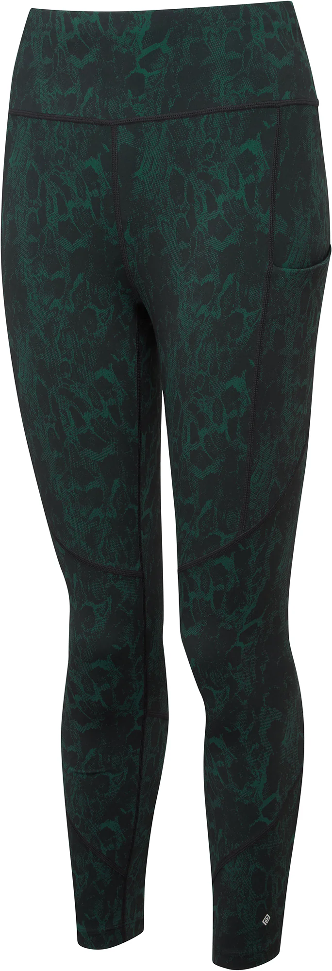 Ronhill Tech Womens 7/8 Running Tights - Green - Image 6