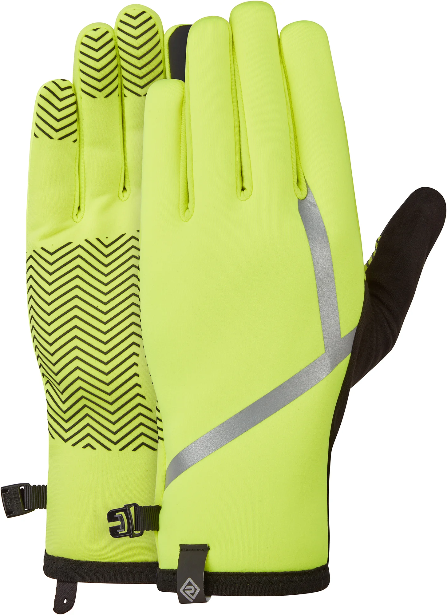 Ronhill Wind Block Running Gloves - Yellow