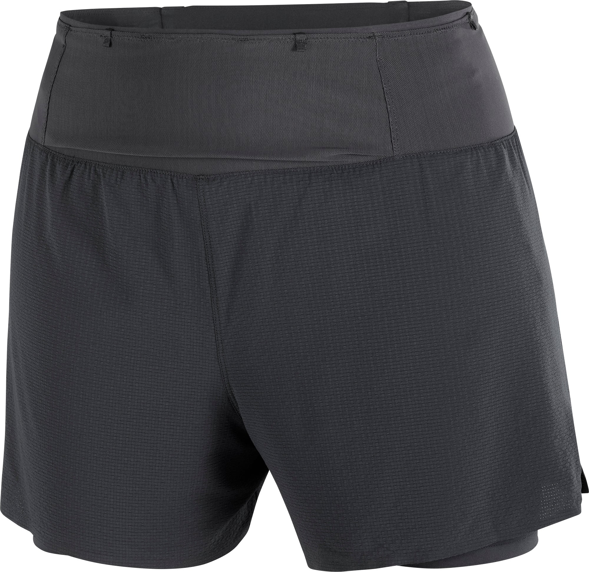 Salomon 5 Inch Sense Aero Trail 2 In 1 Womens Running Shorts - Black - Image 7