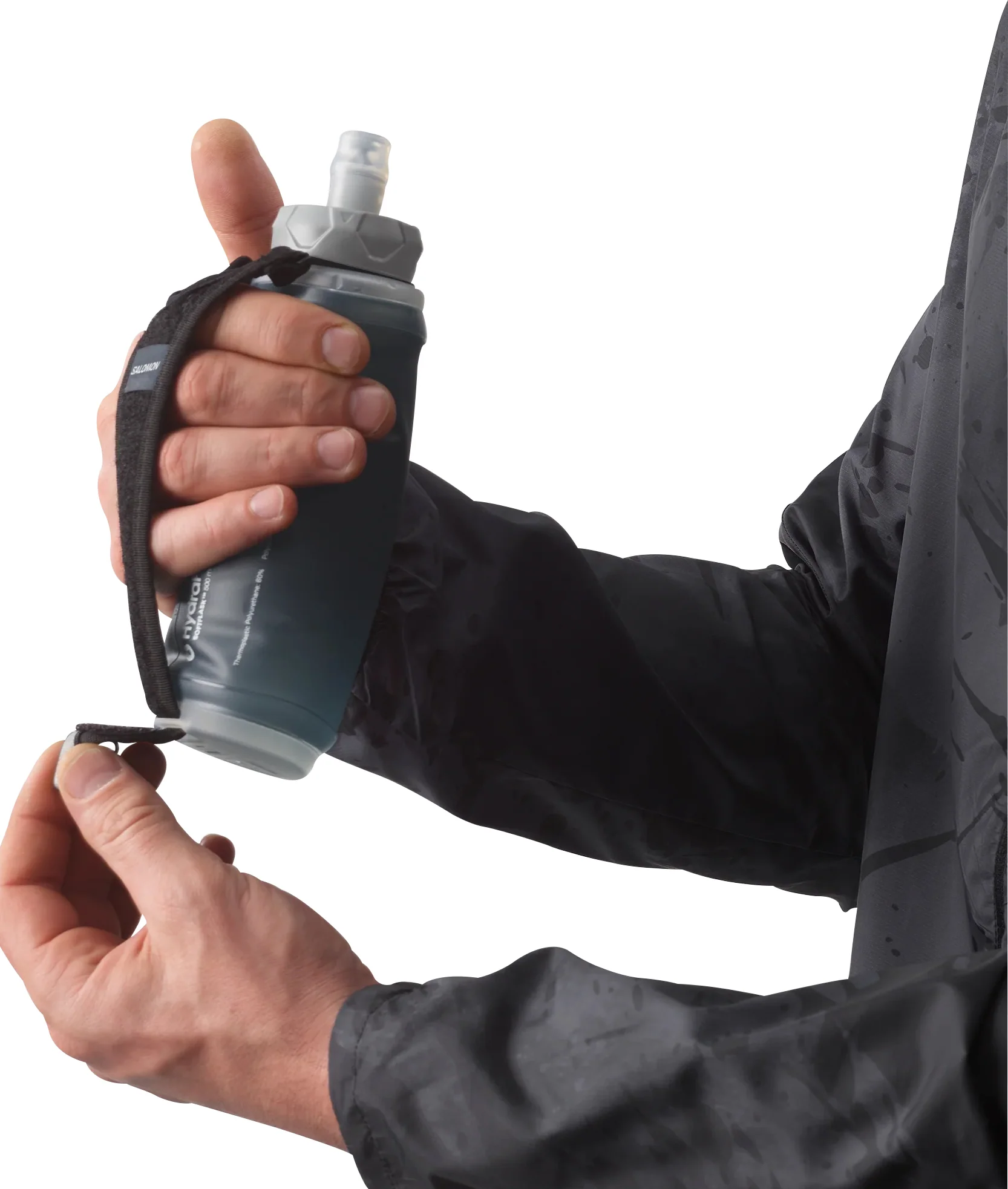 Salomon Active 500ml Soft Flask - Grey - Image 2