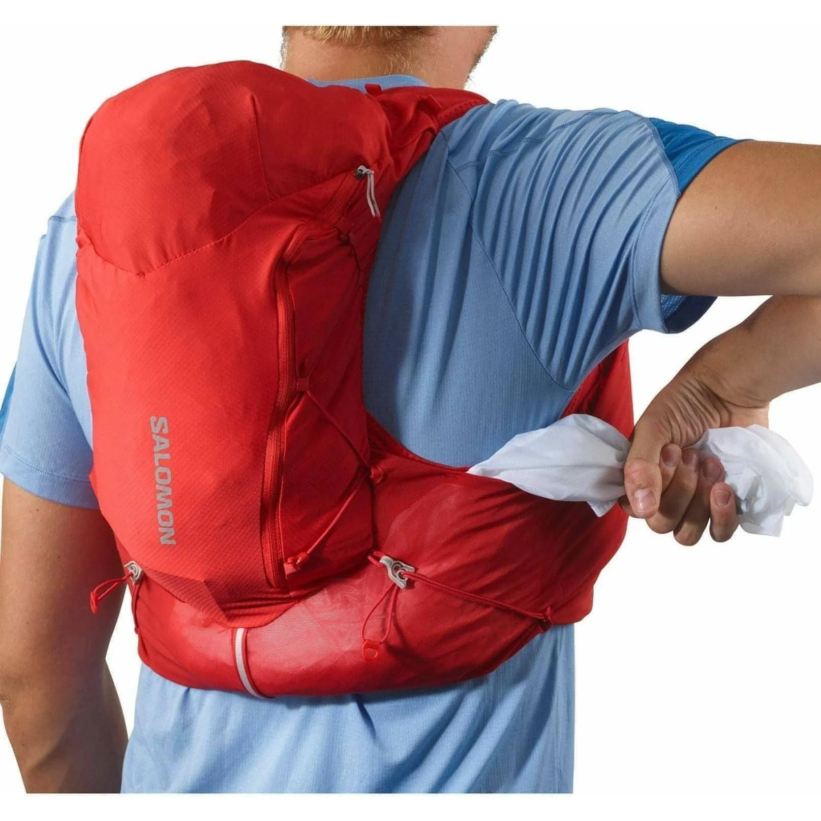 Salomon ADV Skin 12 Set Running Backpack - Red - Image 2