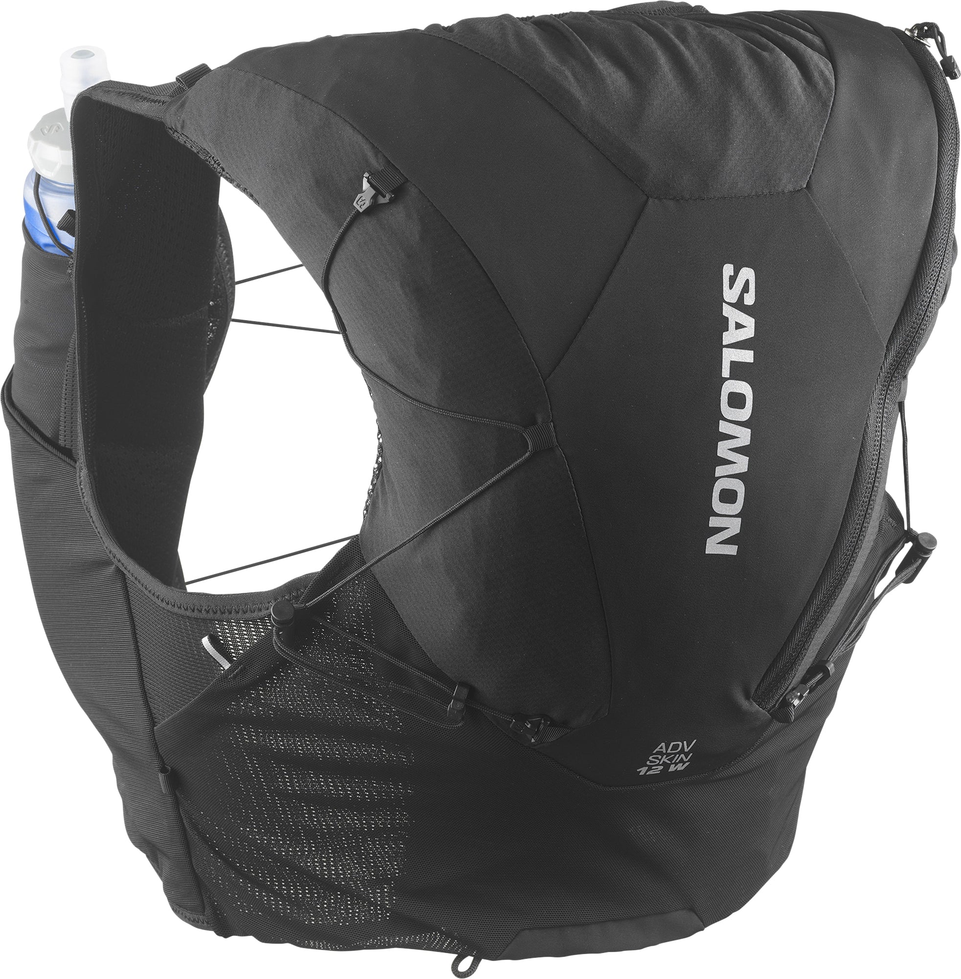 Salomon ADV Skin 12 Set Womens Running Backpack - Black - Image 2