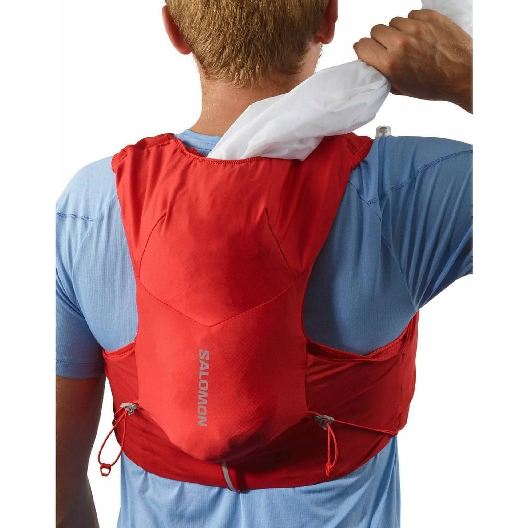 Salomon ADV Skin 5 Set Running Backpack - Red - Image 4