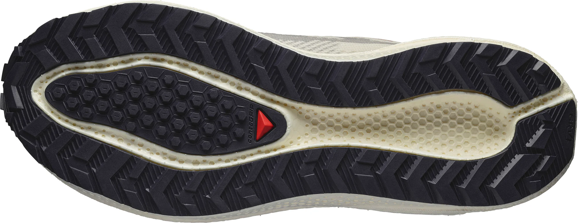 Salomon Aero Blaze 3 GRVL GORE-TEX Mens Trail Running Shoes - White - Image 2