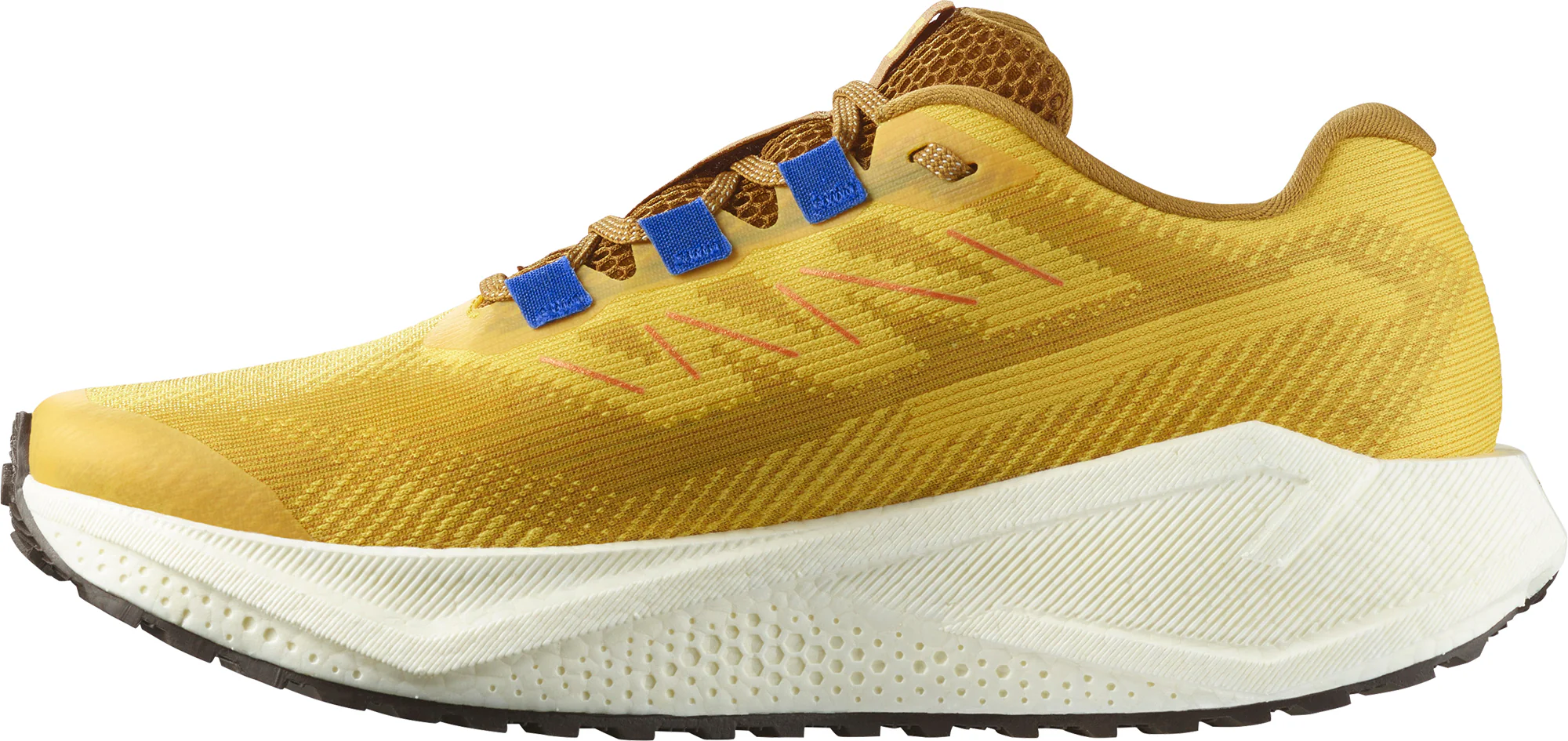 Salomon Aero Blaze 3 GRVL Mens Trail Running Shoes - Yellow - Image 2