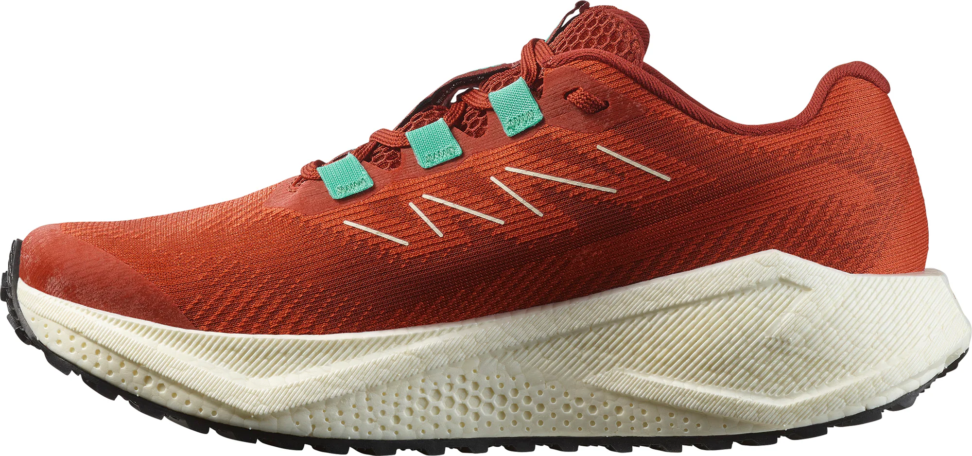 Salomon Aero Blaze 3 GRVL Womens Trail Running Shoes - Orange - Image 3
