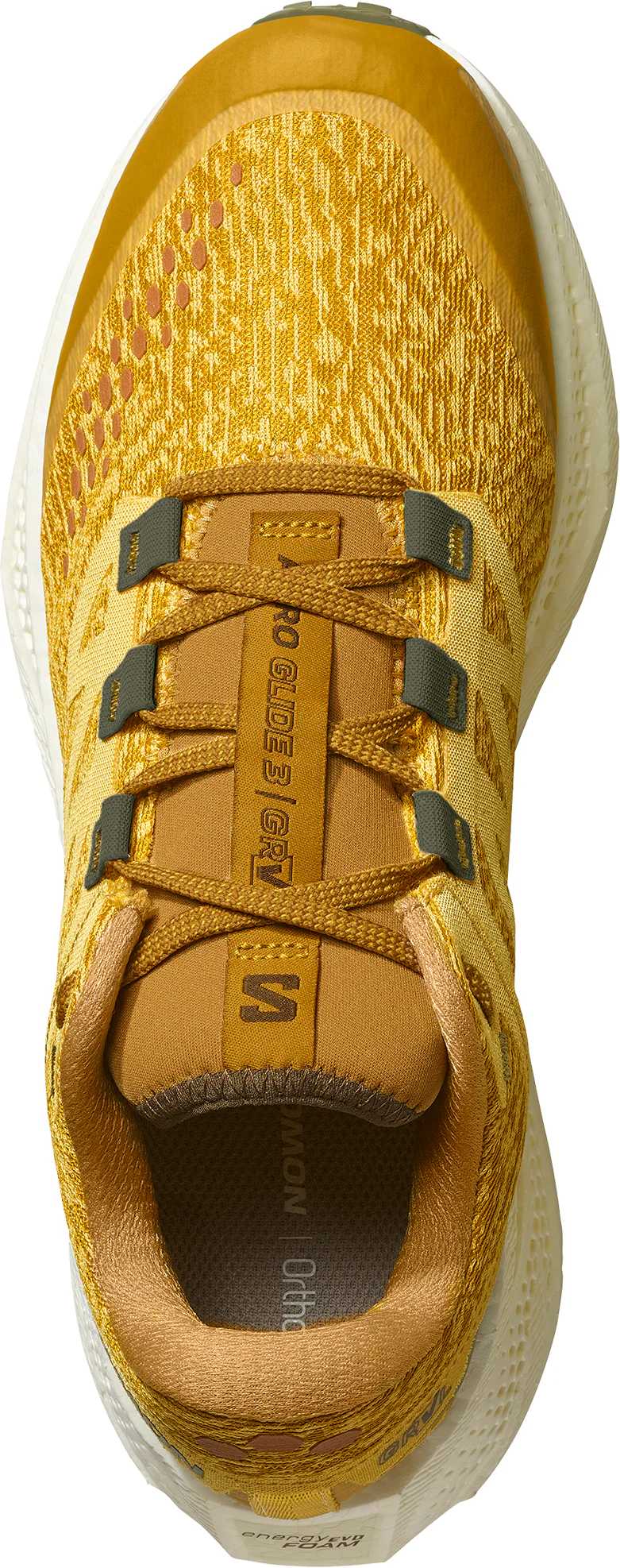 Salomon Aero Glide 3 GRVL Mens Trail Running Shoes - Yellow - Image 4