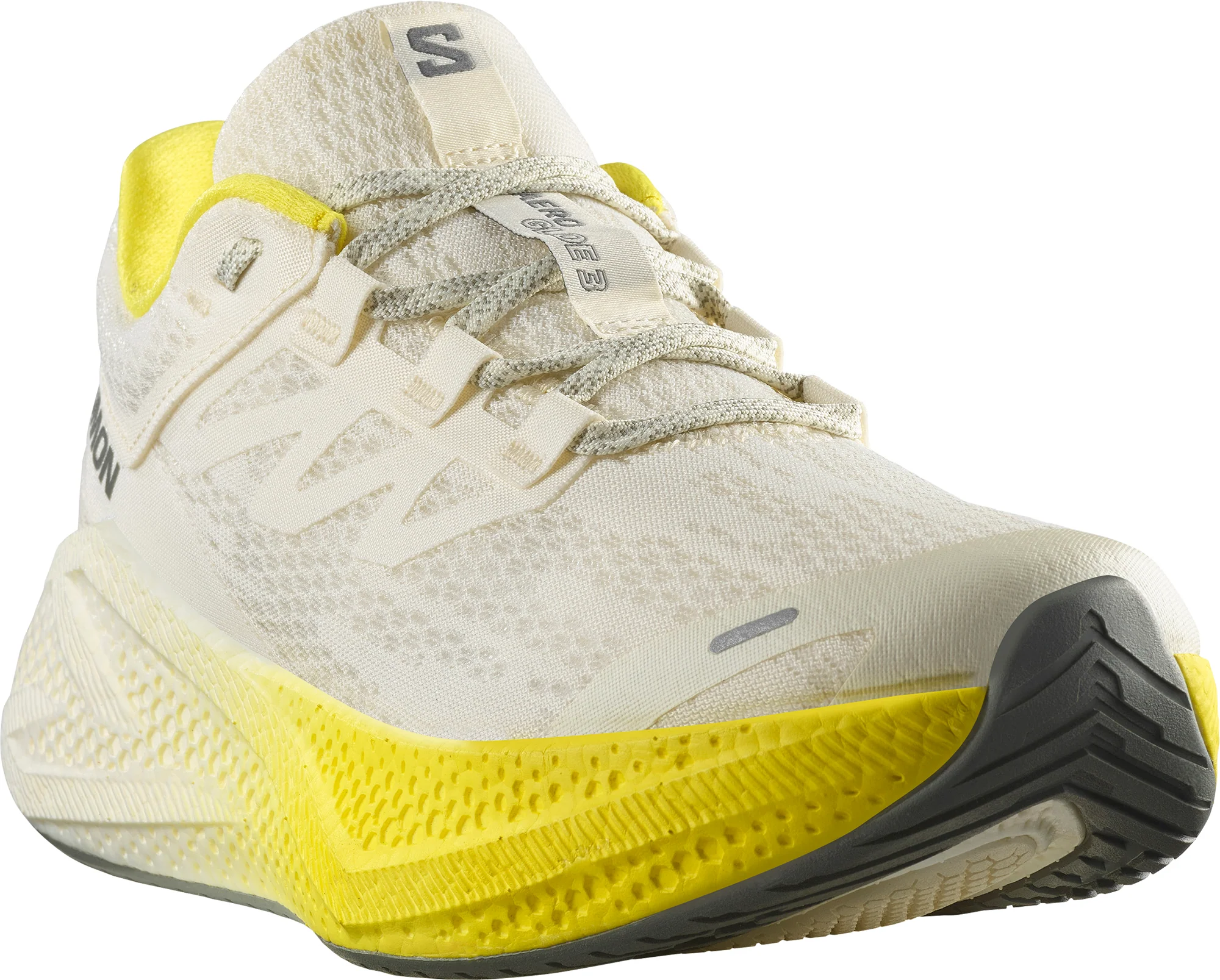Salomon Aero Glide 3 Mens Running Shoes - White - Image 5