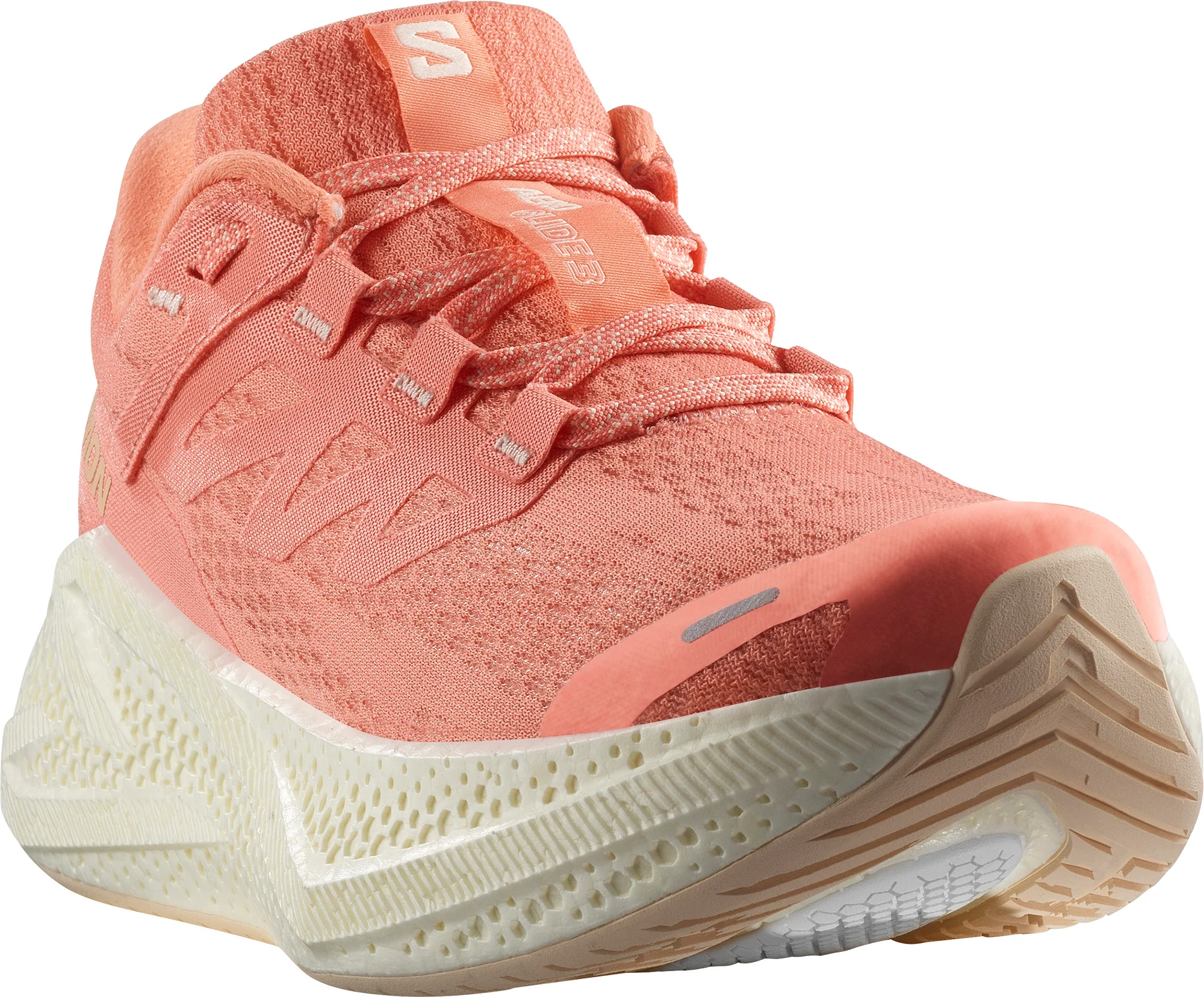 Salomon Aero Glide 3 Womens Running Shoes - Pink - Image 6