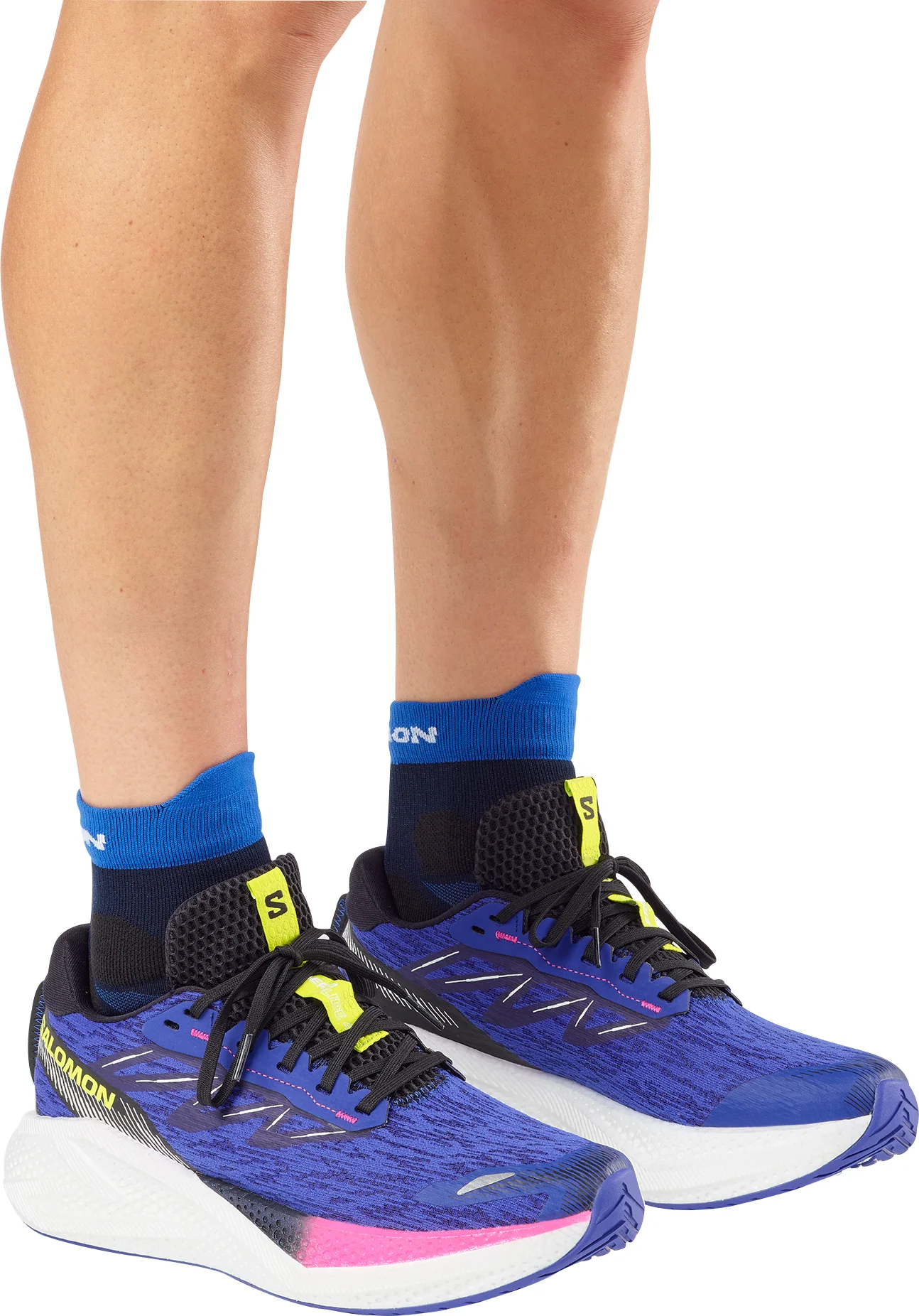 Salomon Aero Glide 4 Mens Running Shoes - Blue - Image 7