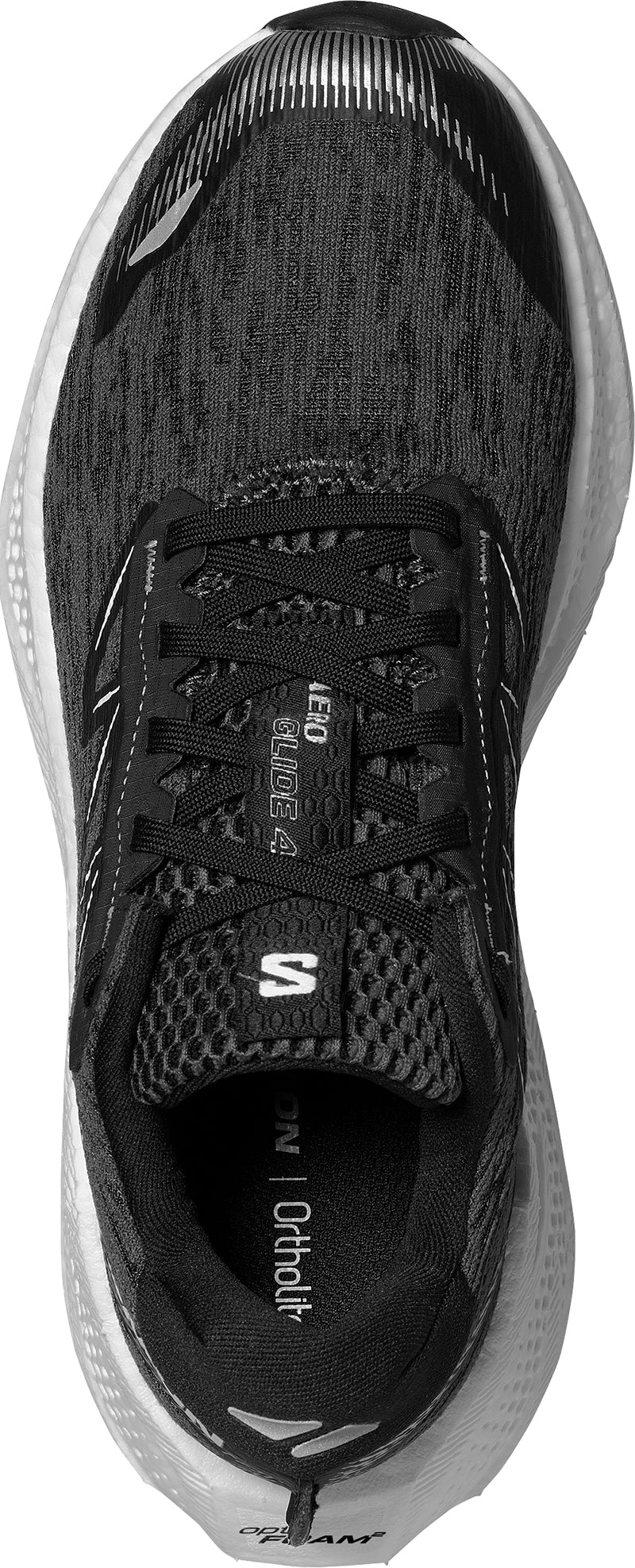 Salomon Aero Glide 4 Womens Running Shoes - Black - Image 4