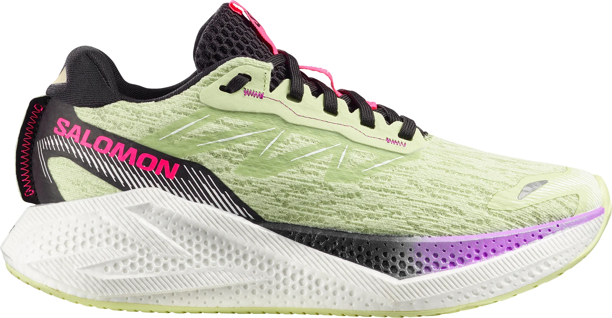 Salomon Aero Glide 4 Womens Running Shoes - Green