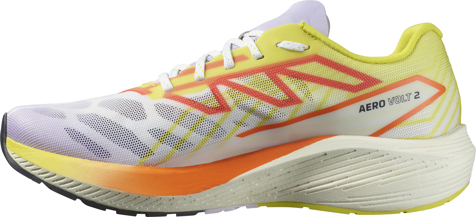 Salomon Aero Volt 2 Womens Running Shoes - White - Image 3