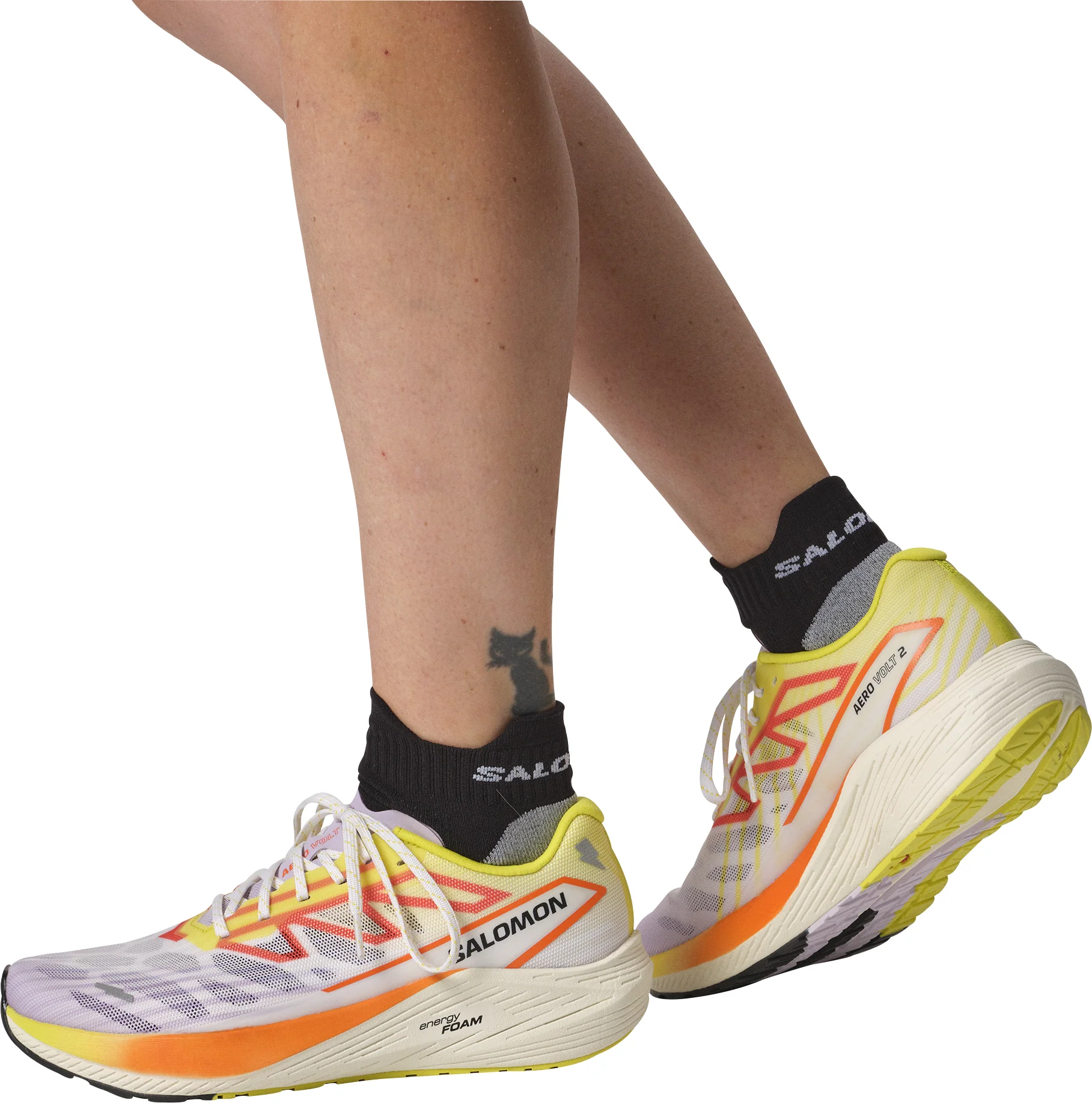 Salomon Aero Volt 2 Womens Running Shoes - White - Image 7