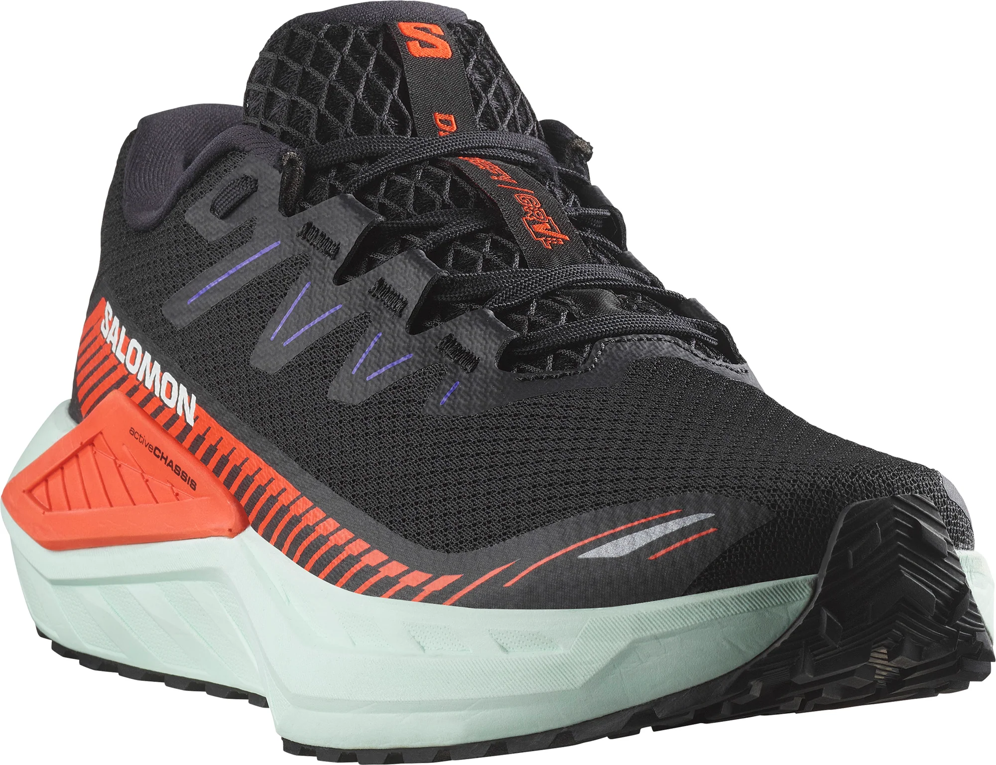 Salomon DRX DEFY GRVL Mens Trail Running Shoes - Black - Image 6